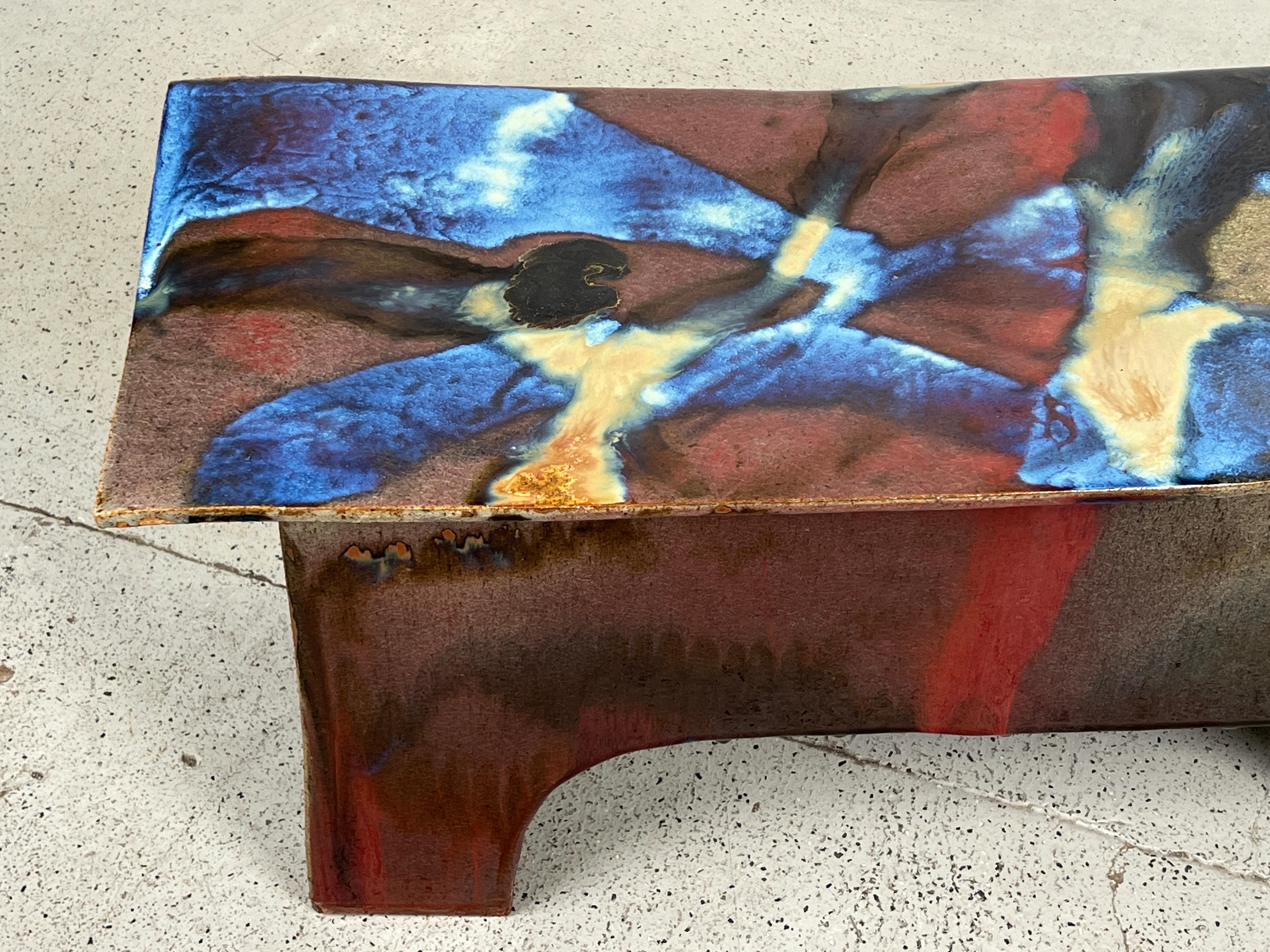 Eric O'Leary Ceramic Bench For Sale 9