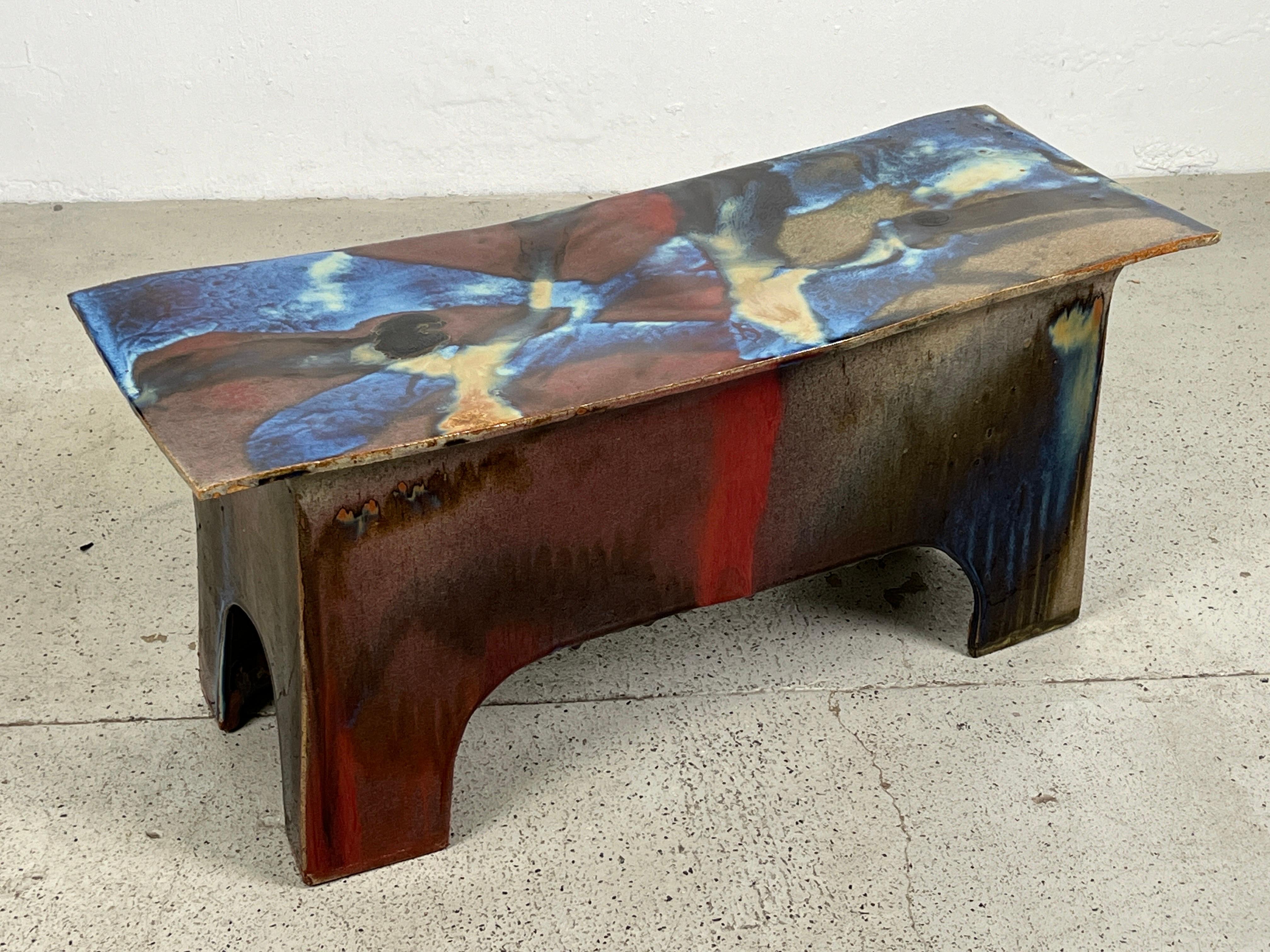 Eric O'Leary Ceramic Bench For Sale 11