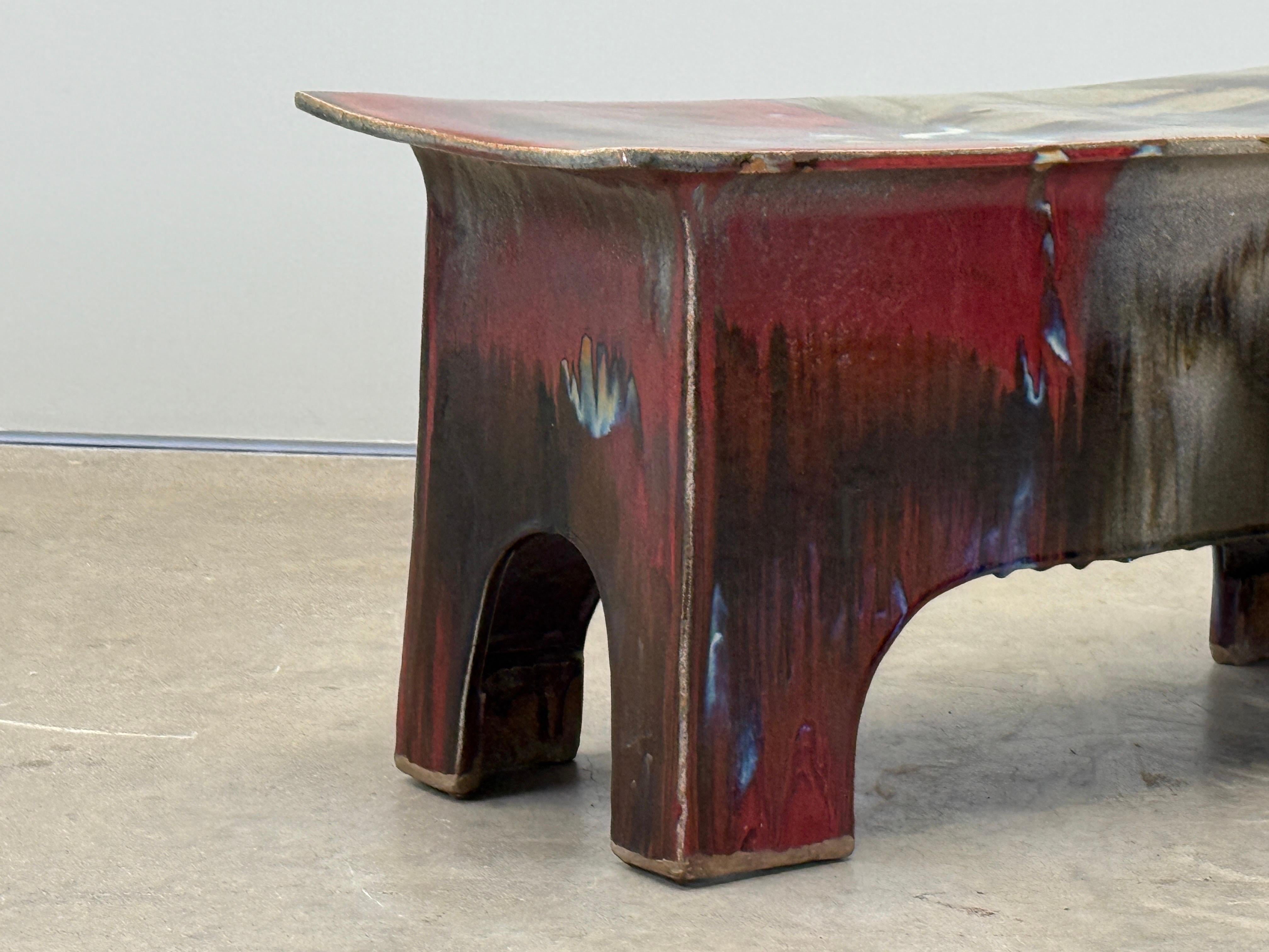 Eric O'Leary Ceramic Bench For Sale 13