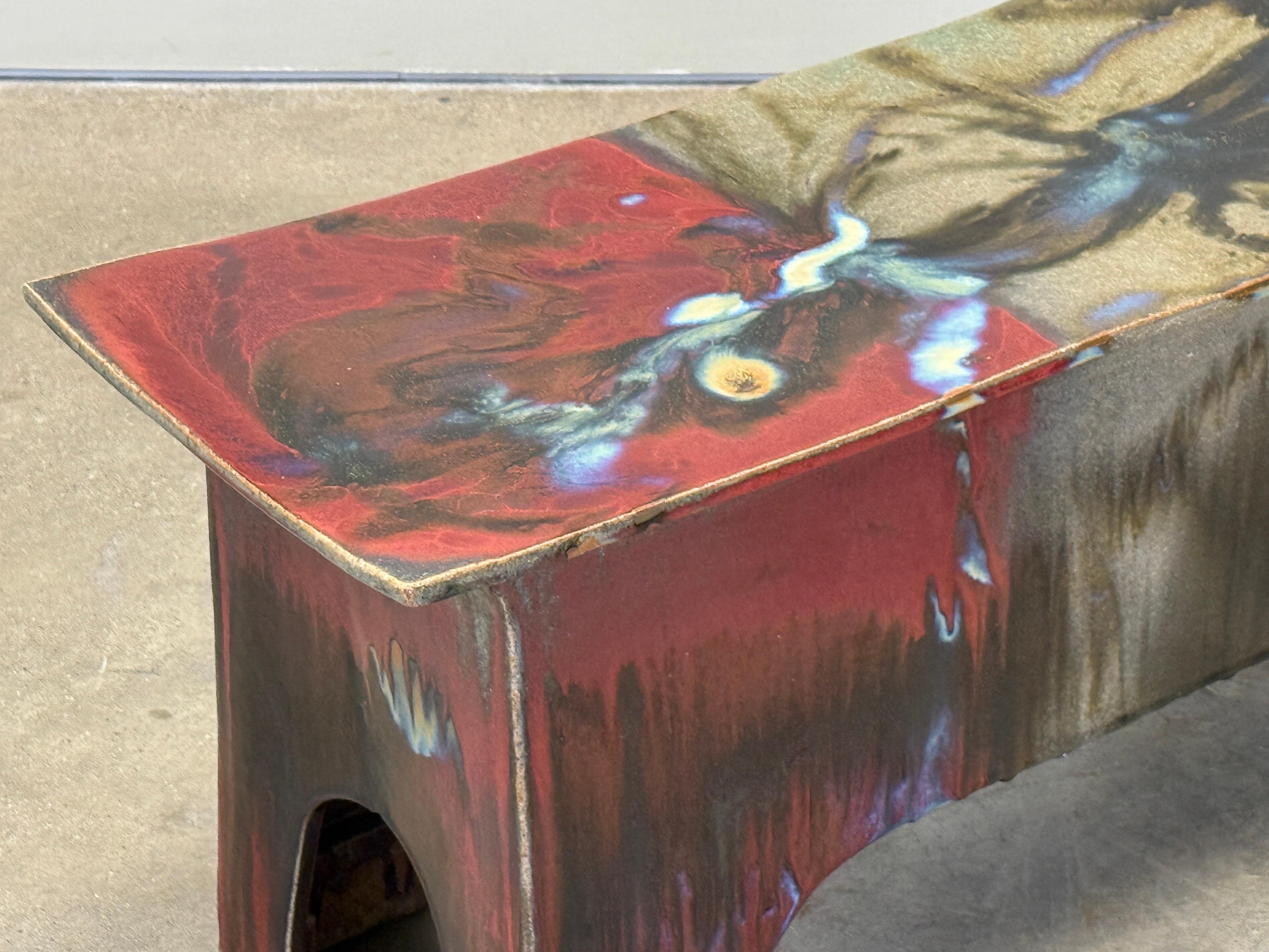 Eric O'Leary Ceramic Bench For Sale 15
