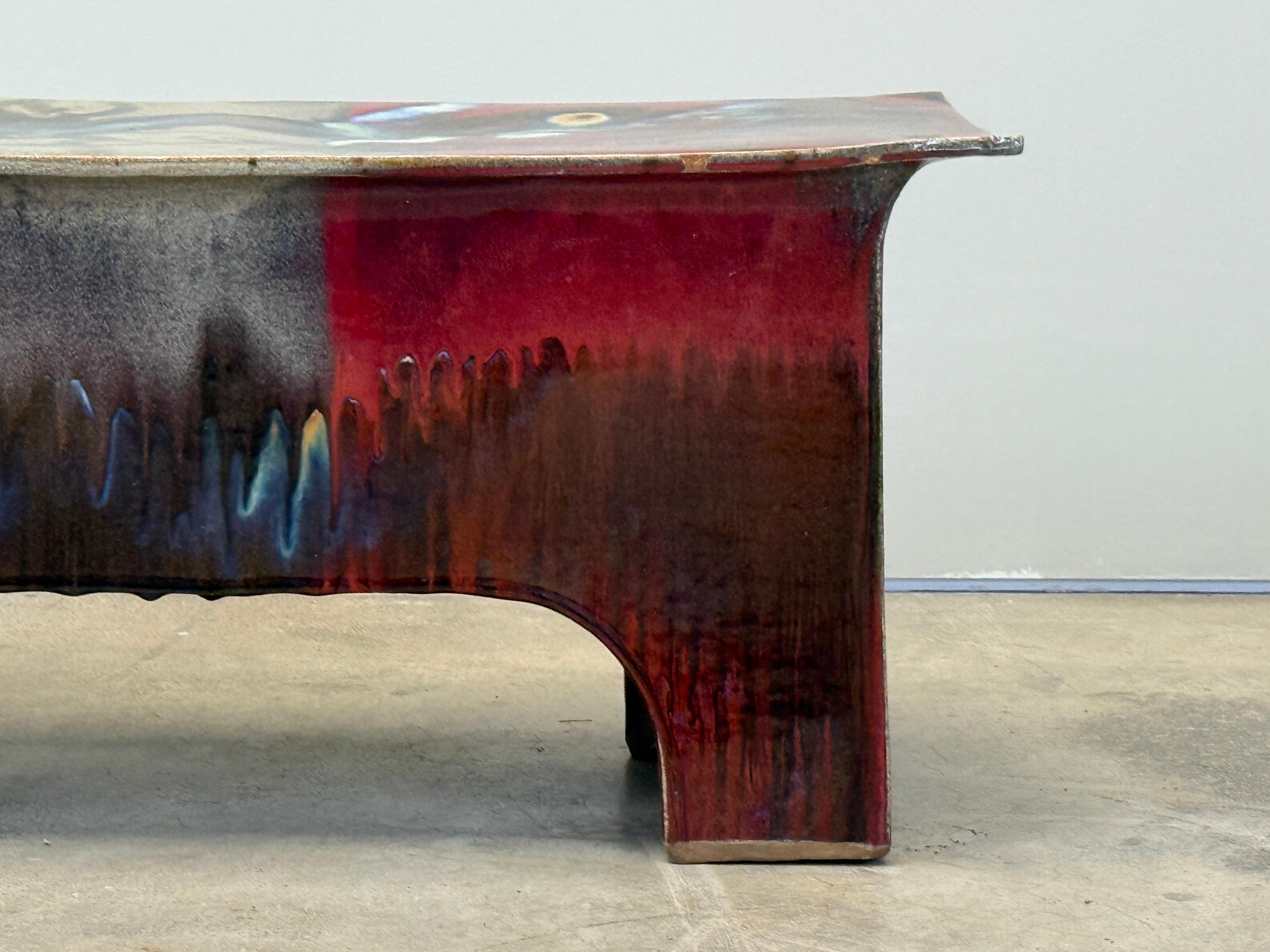 Eric O'Leary Ceramic Bench For Sale 1