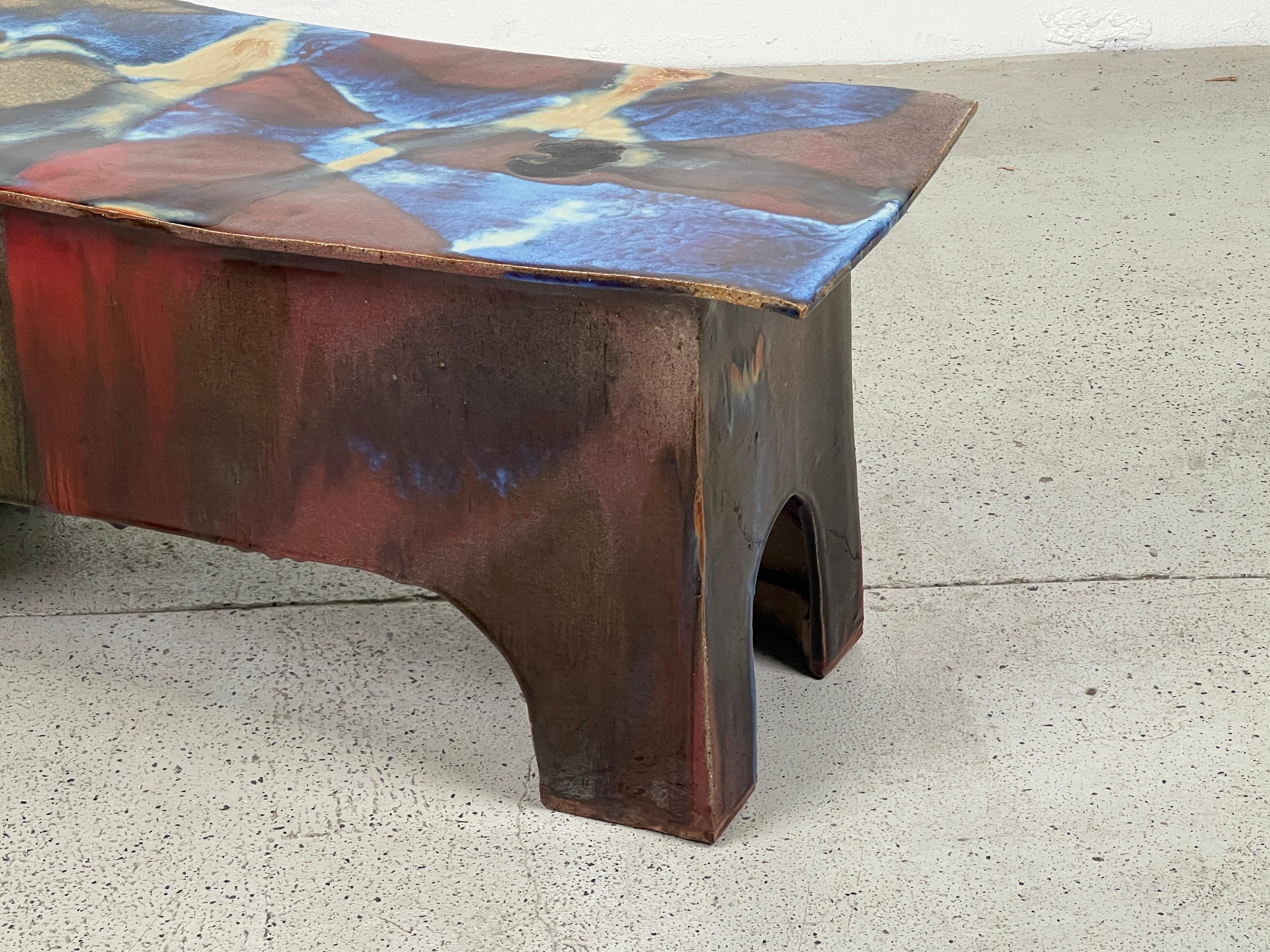 Eric O'Leary Ceramic Bench For Sale 4