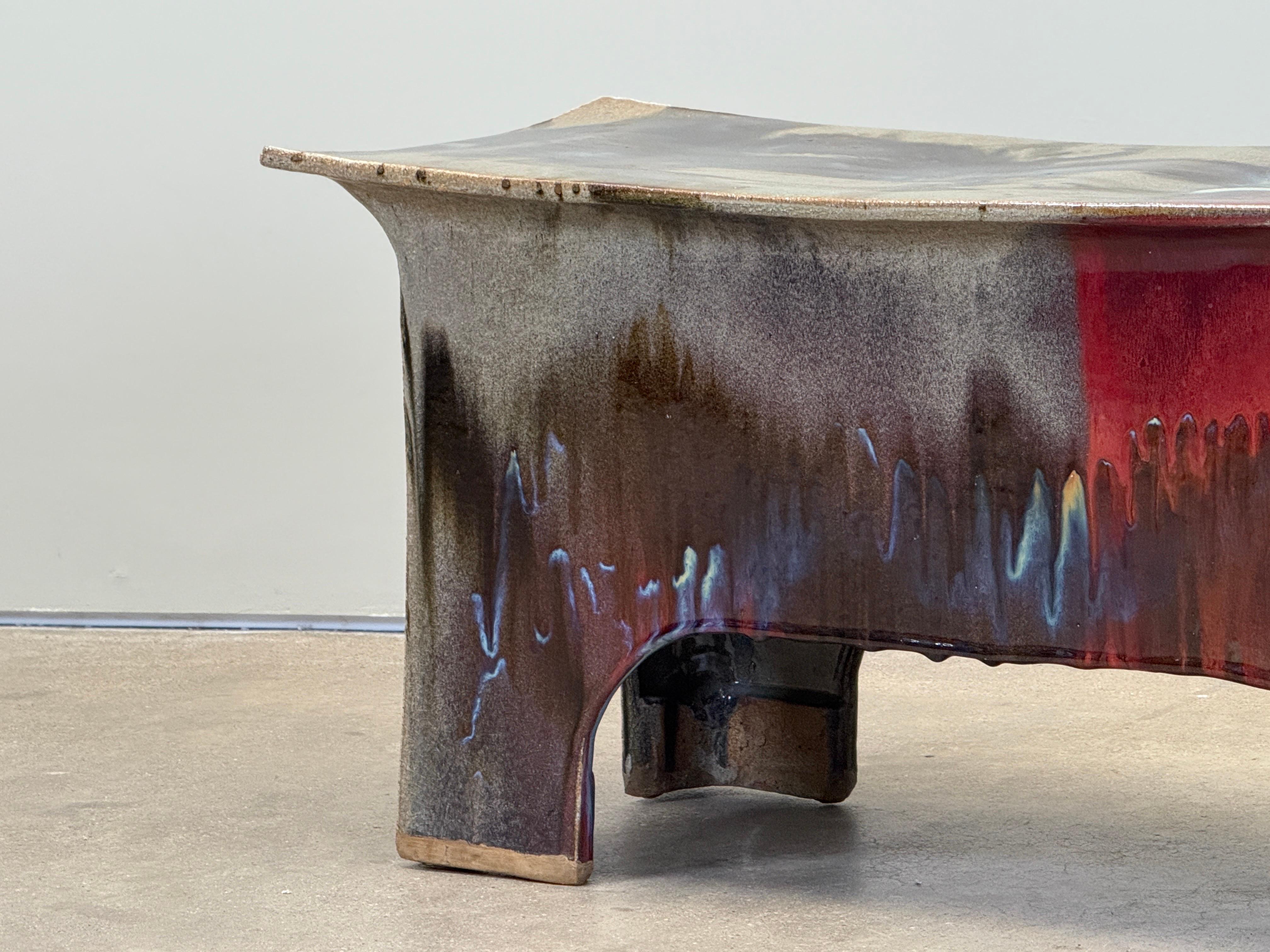 Eric O'Leary Ceramic Bench For Sale 4