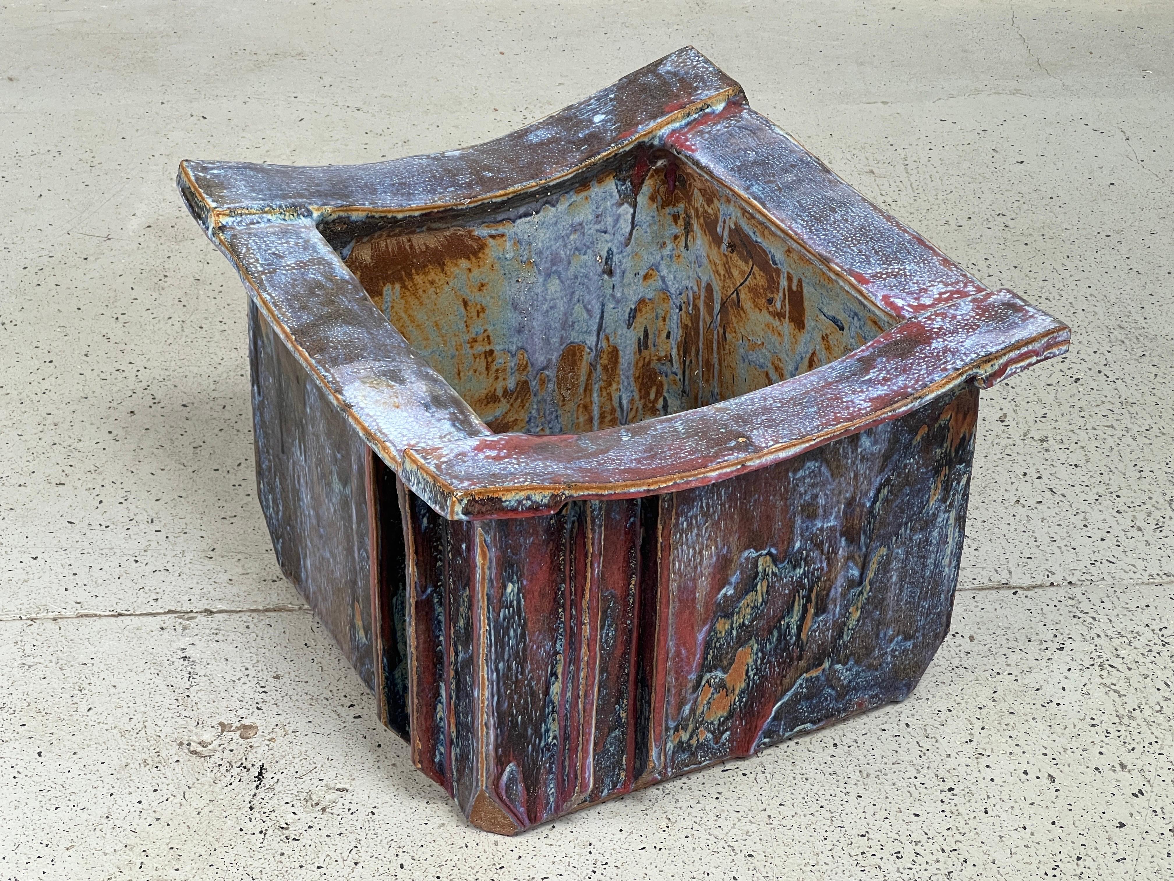 Eric O'Leary Ceramic Planter For Sale 8