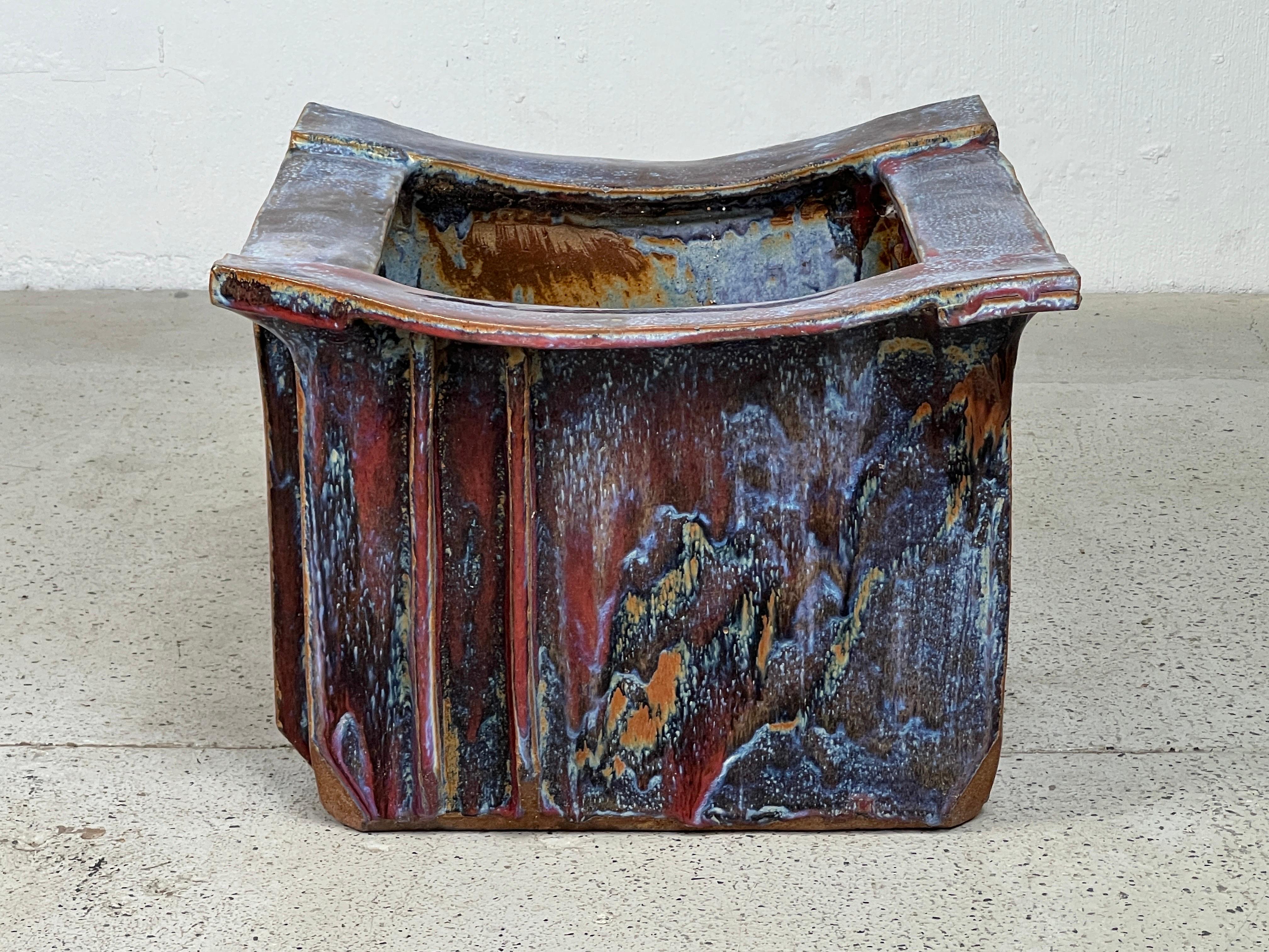 Eric O'Leary Ceramic Planter For Sale 1