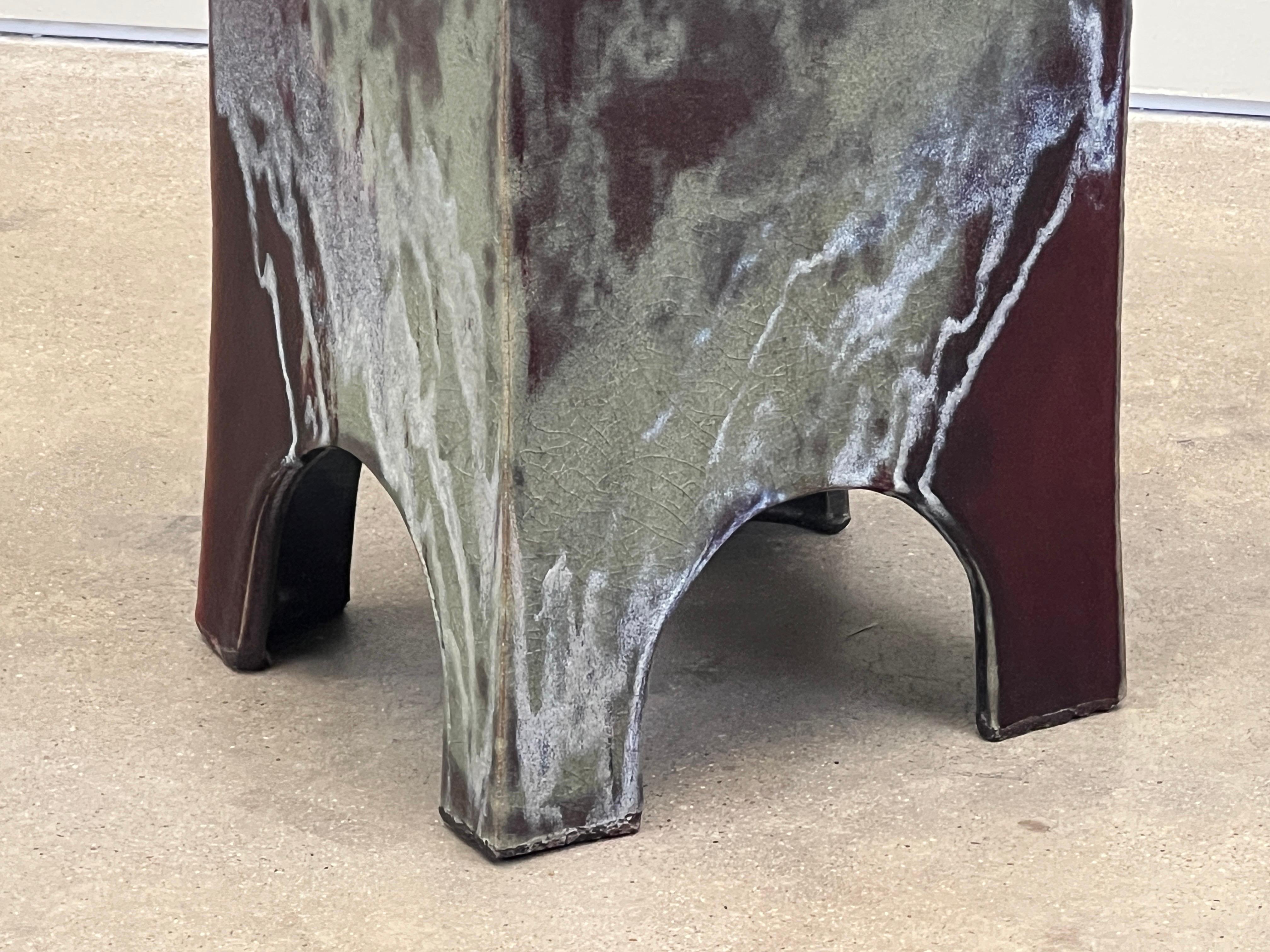 Tabouret en céramique Eric O'Leary en vente 7