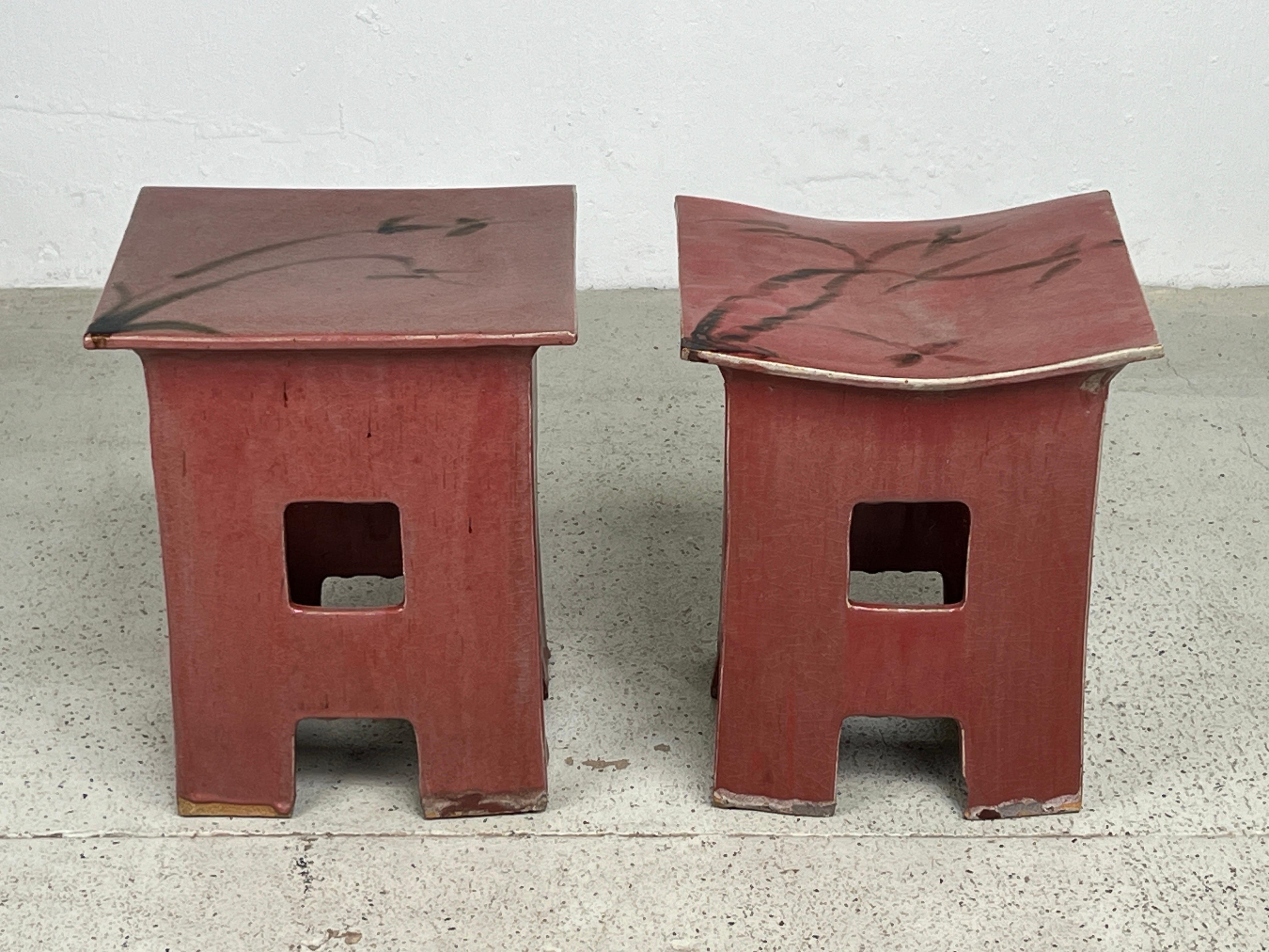 Tabouret en céramique Eric O'Leary en vente 8