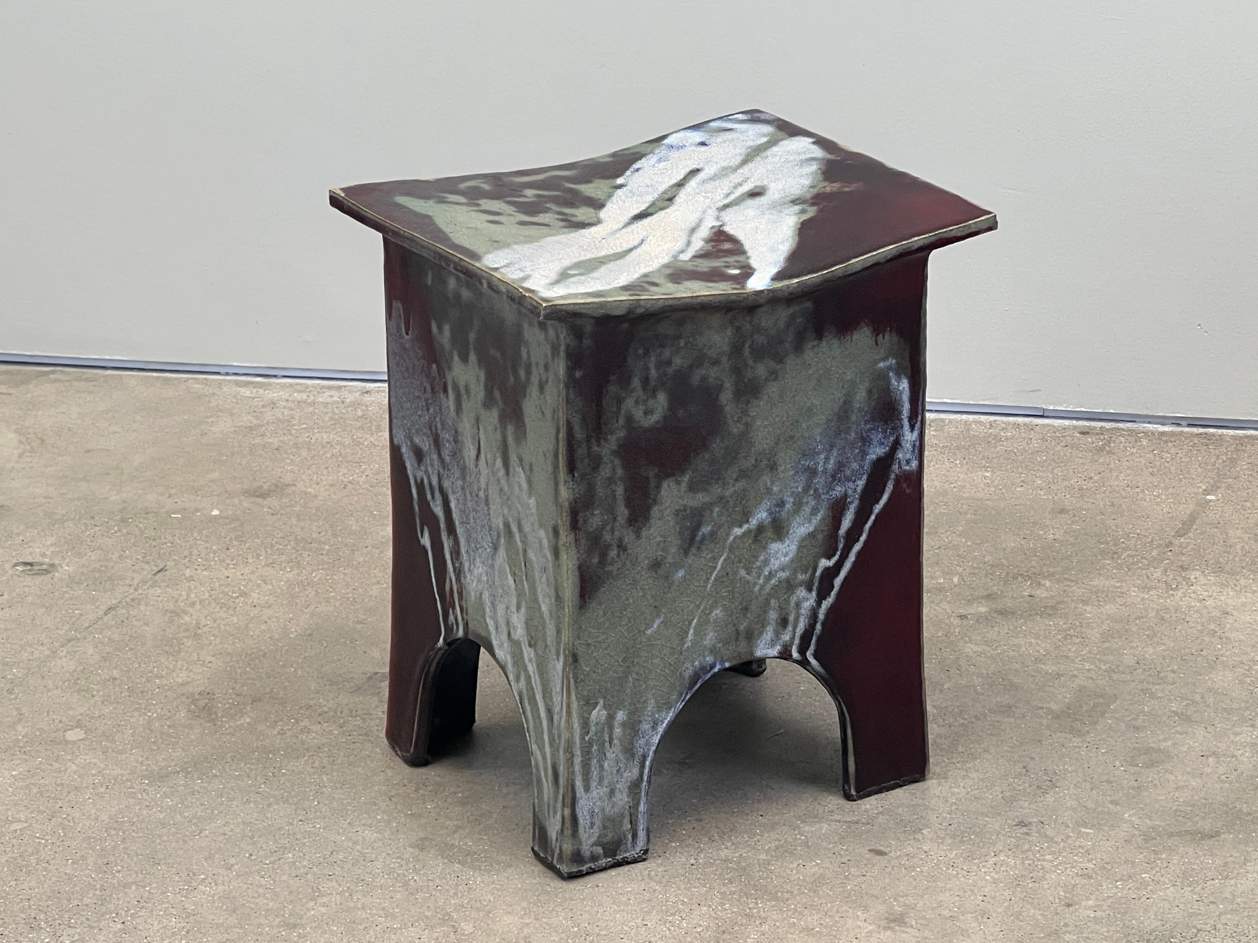 Tabouret en céramique Eric O'Leary en vente 9