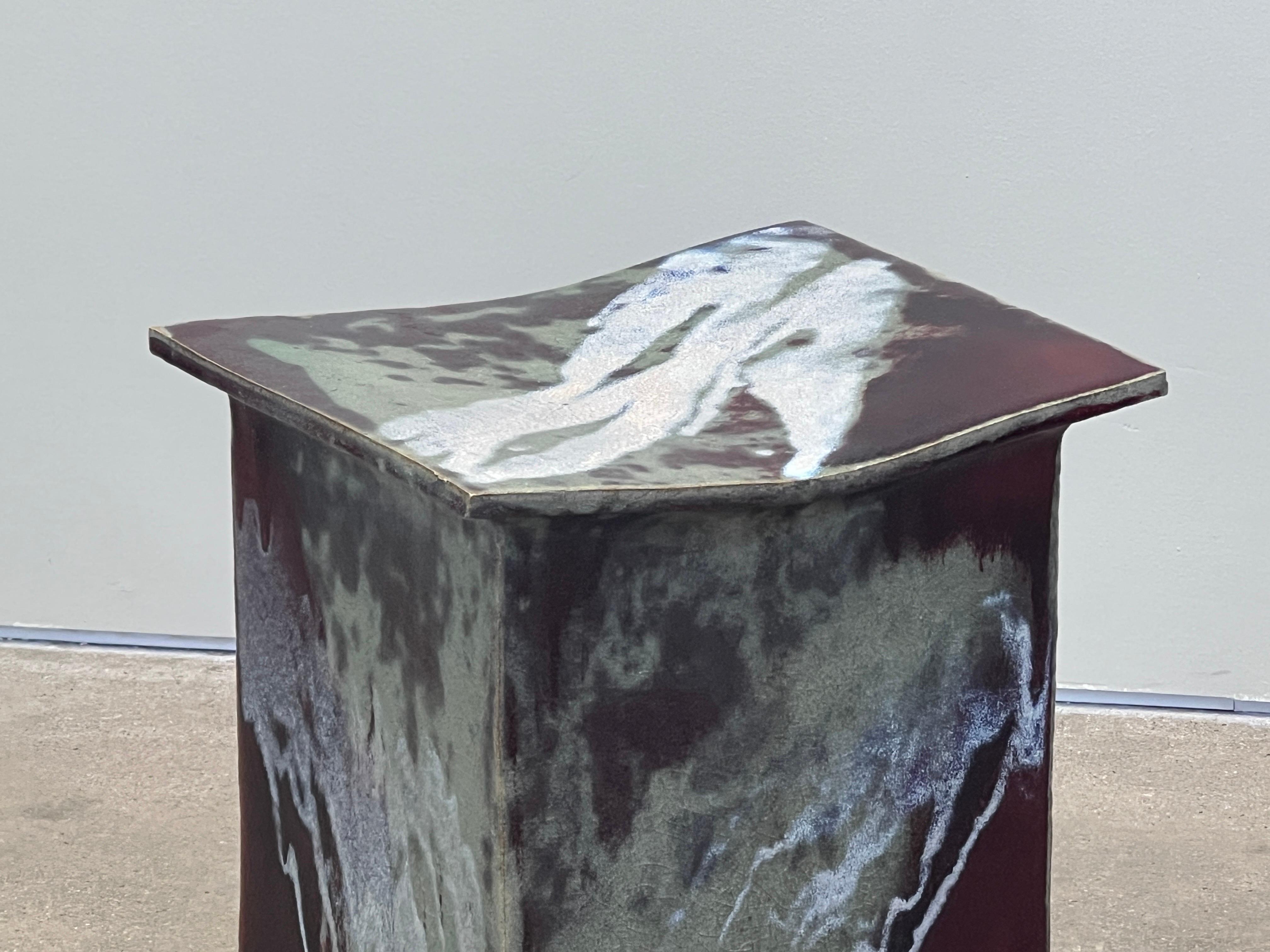 Tabouret en céramique Eric O'Leary en vente 11