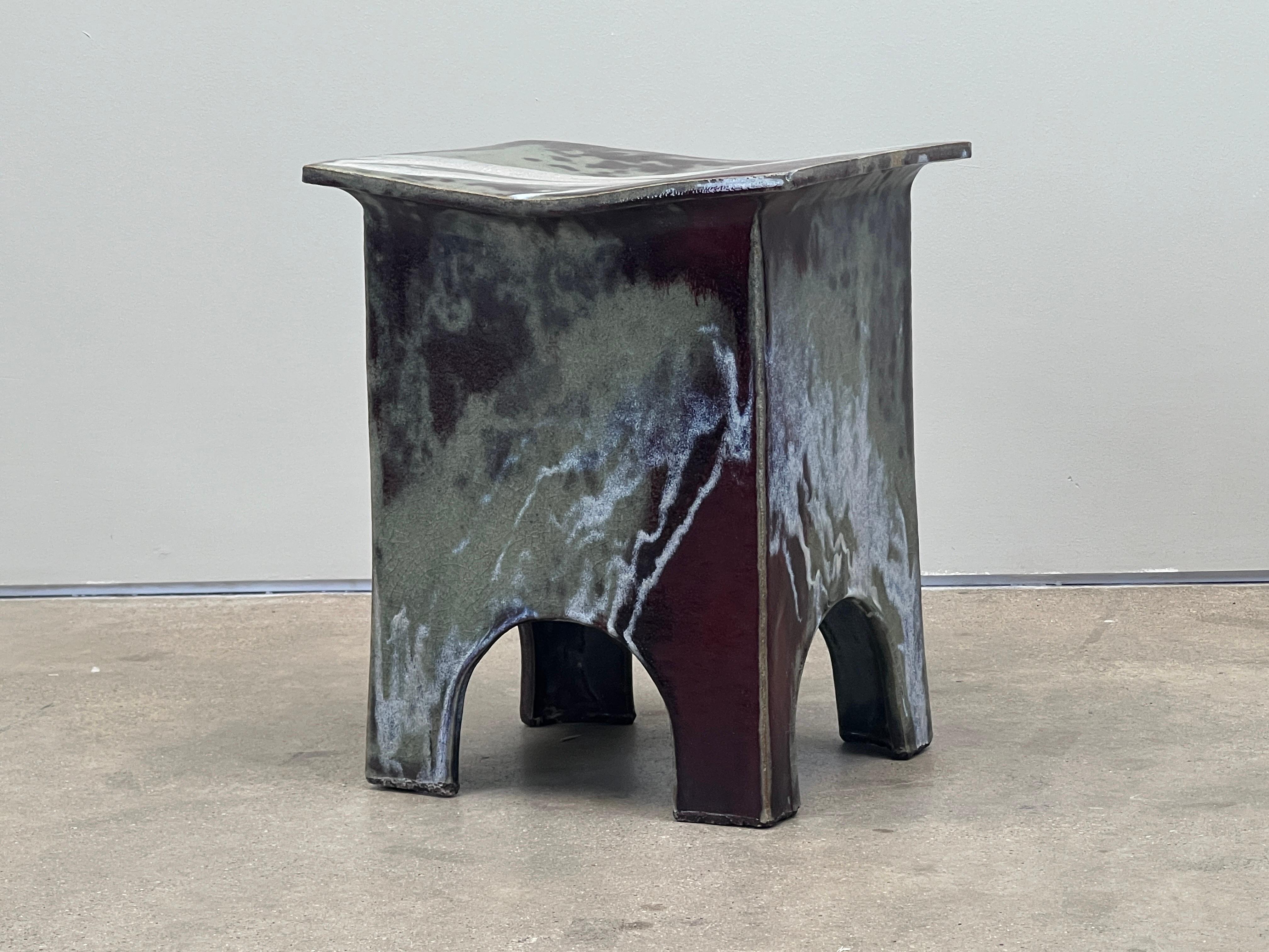 Tabouret en céramique Eric O'Leary en vente 12
