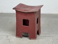 Sgabello in ceramica Eric O'Leary