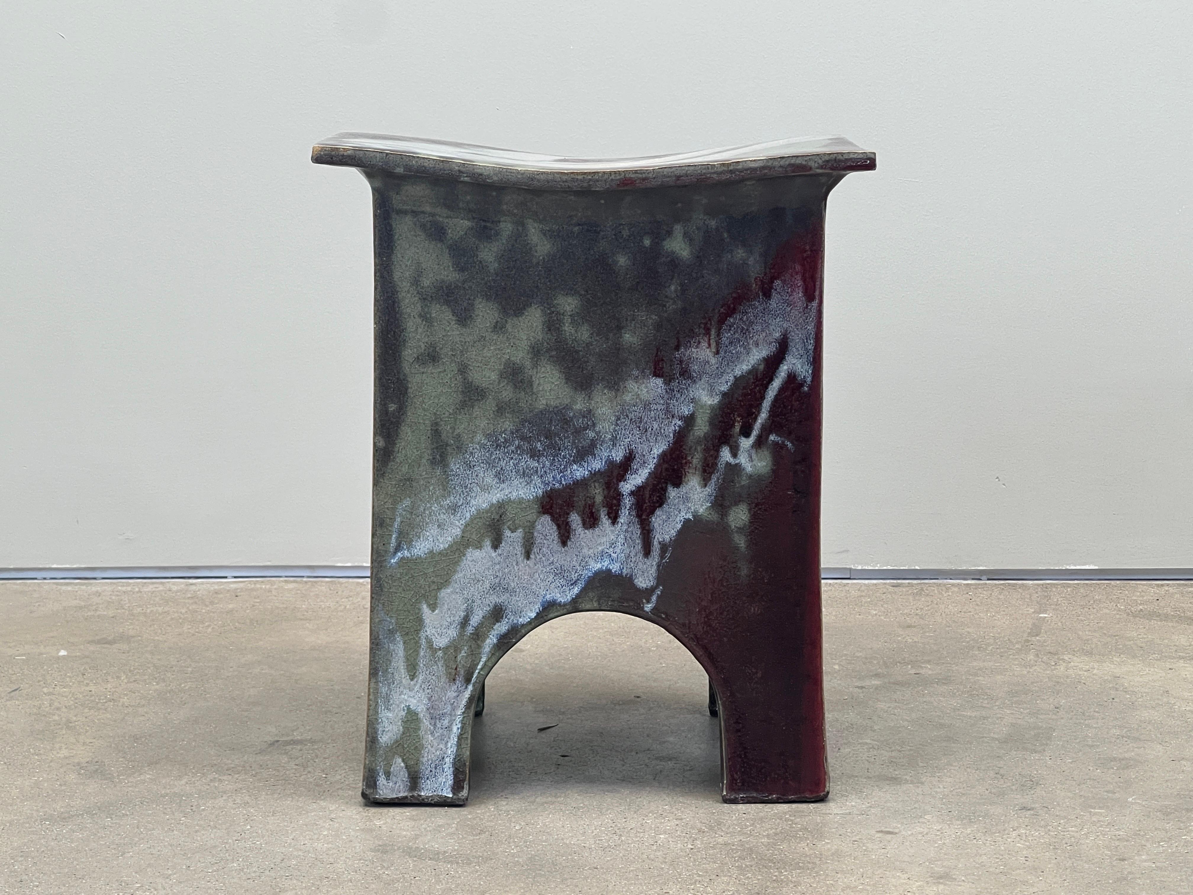 Céramique Tabouret en céramique Eric O'Leary en vente