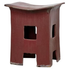 Tabouret en céramique Eric O'Leary