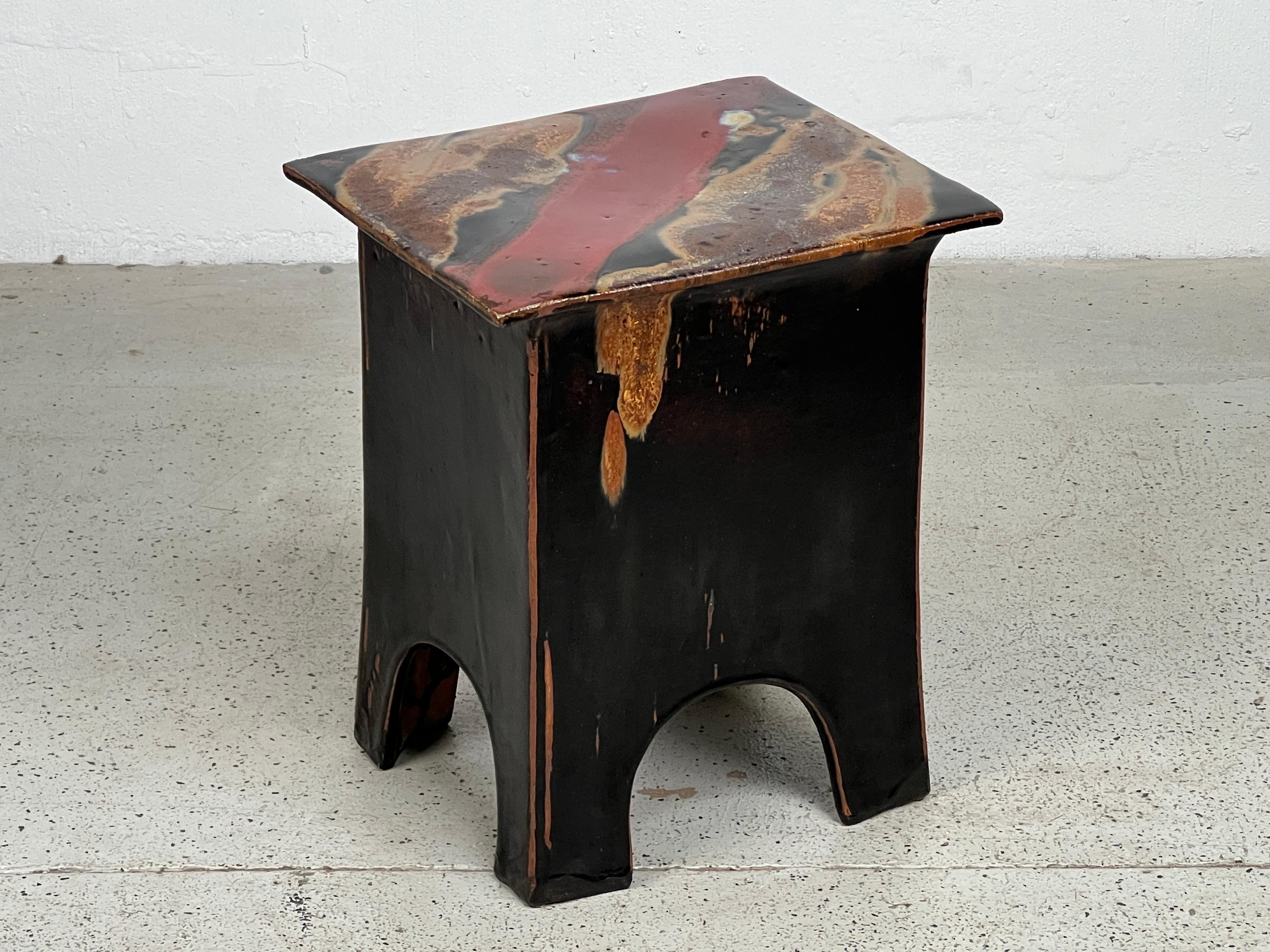 Eric O'Leary Ceramic Stool / Table For Sale 6