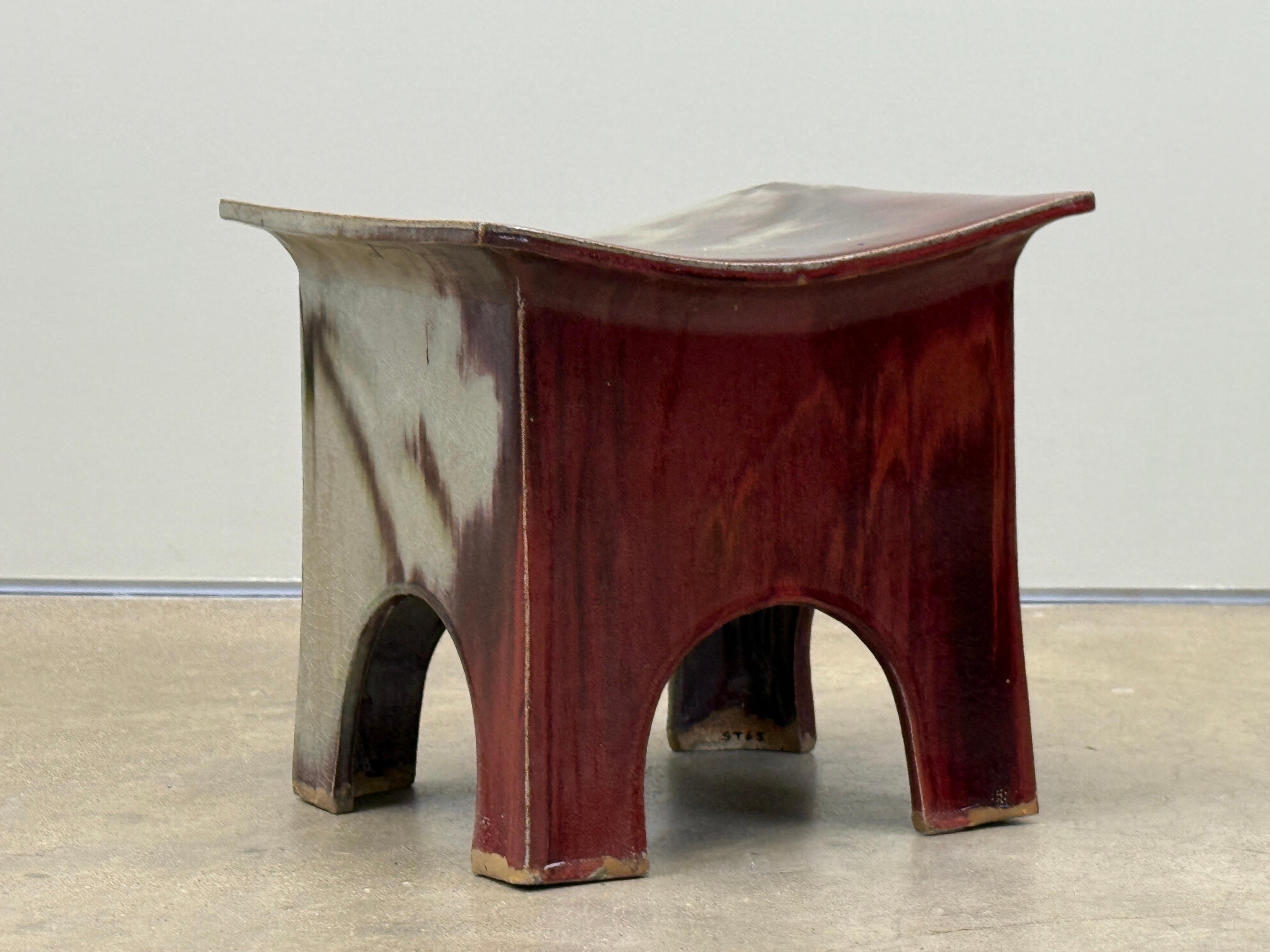 Eric O'Leary Ceramic Stool / Table For Sale 6