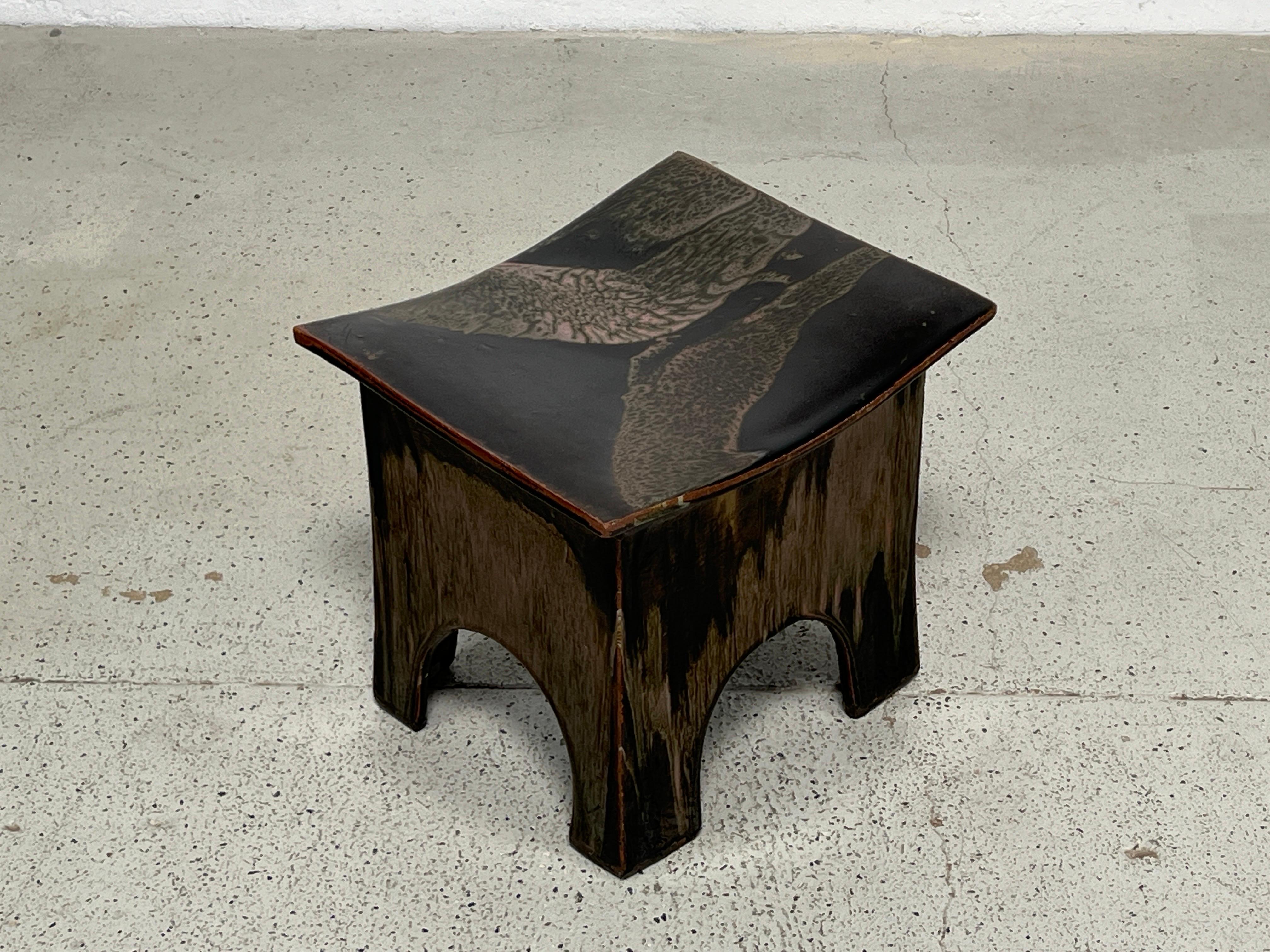 Eric O'Leary Ceramic Stool / Table For Sale 7