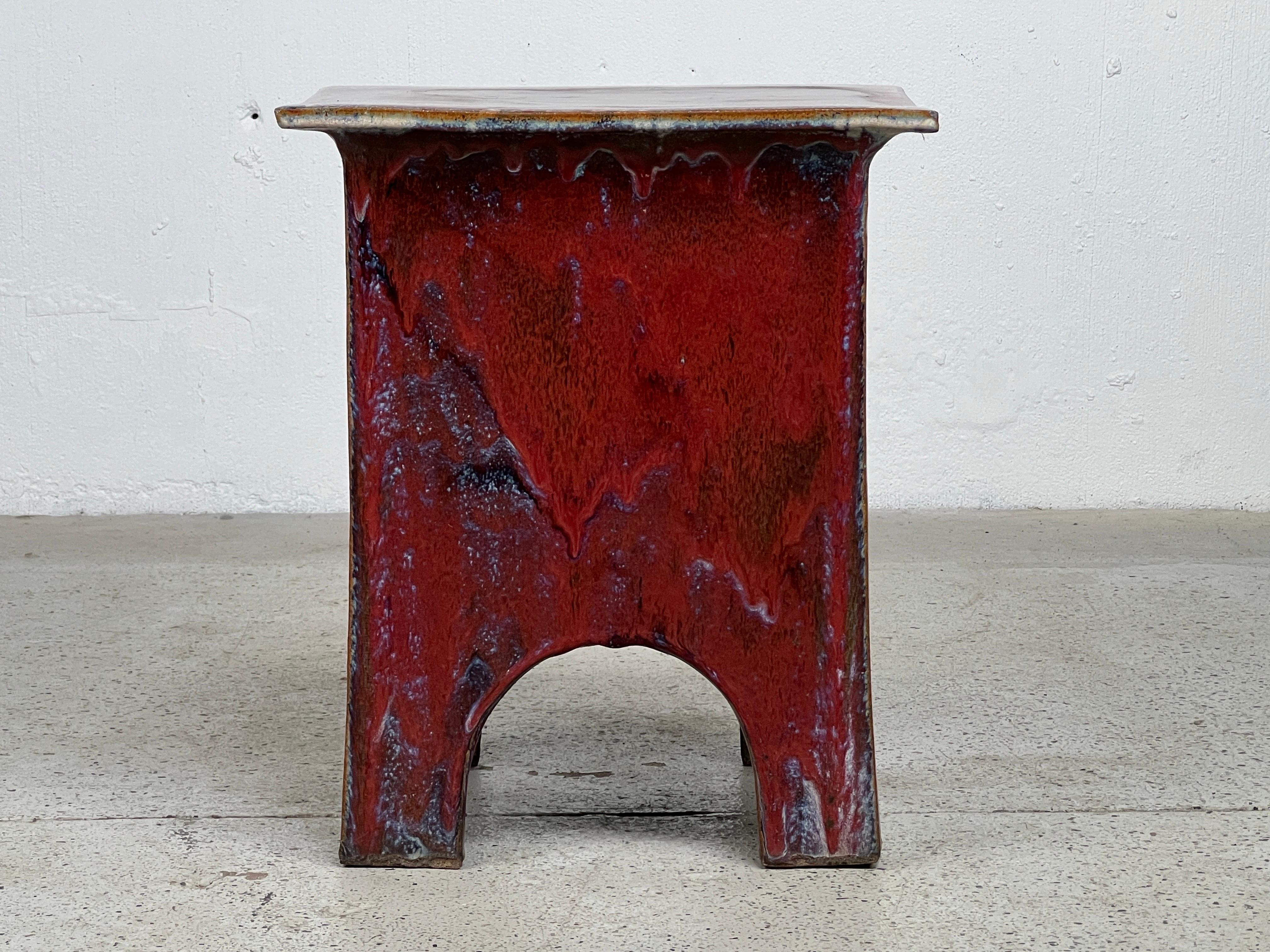 Eric O'Leary Keramik-Hocker / Tisch im Angebot 9