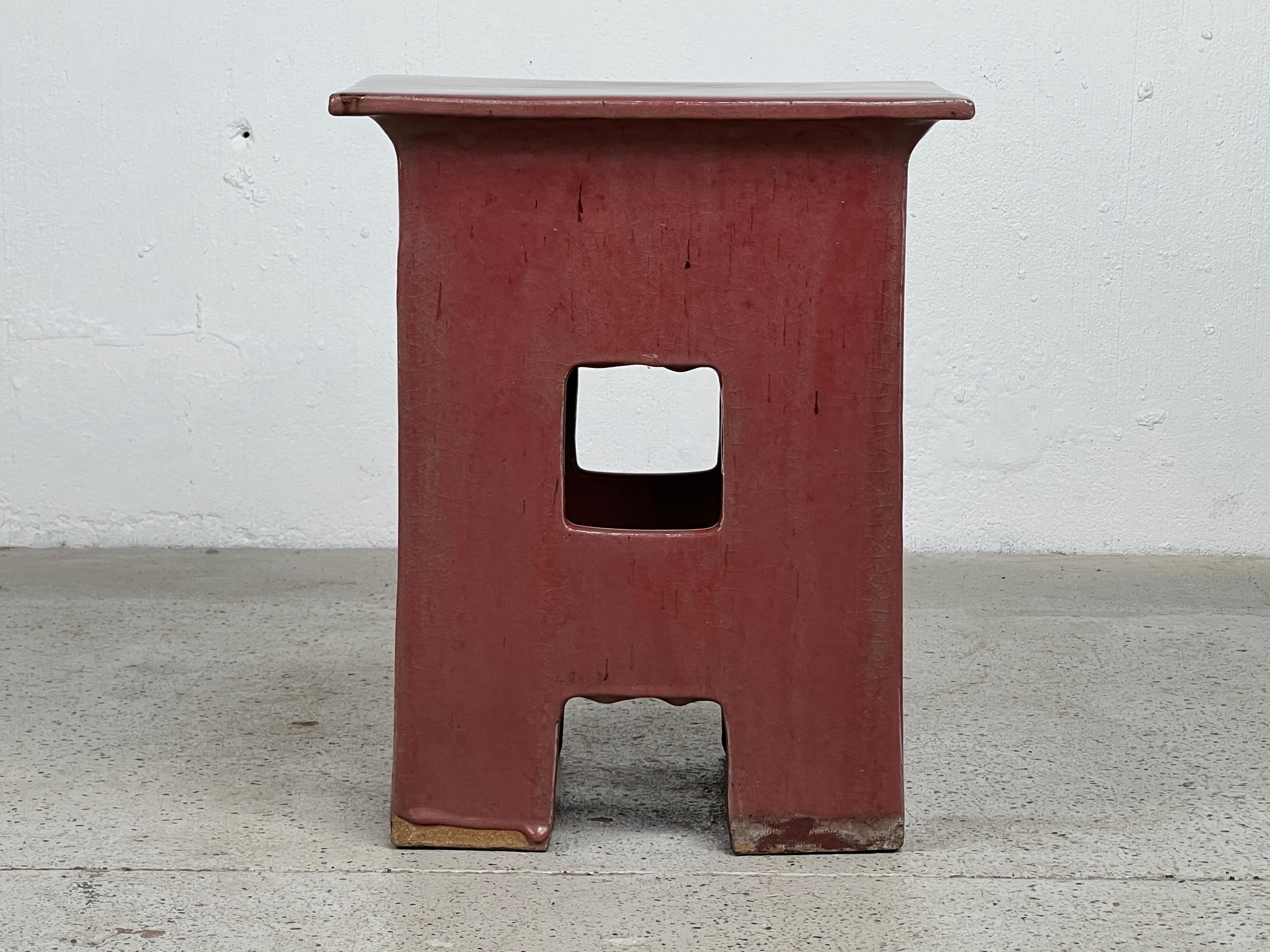 Eric O'Leary Ceramic Stool / Table For Sale 2
