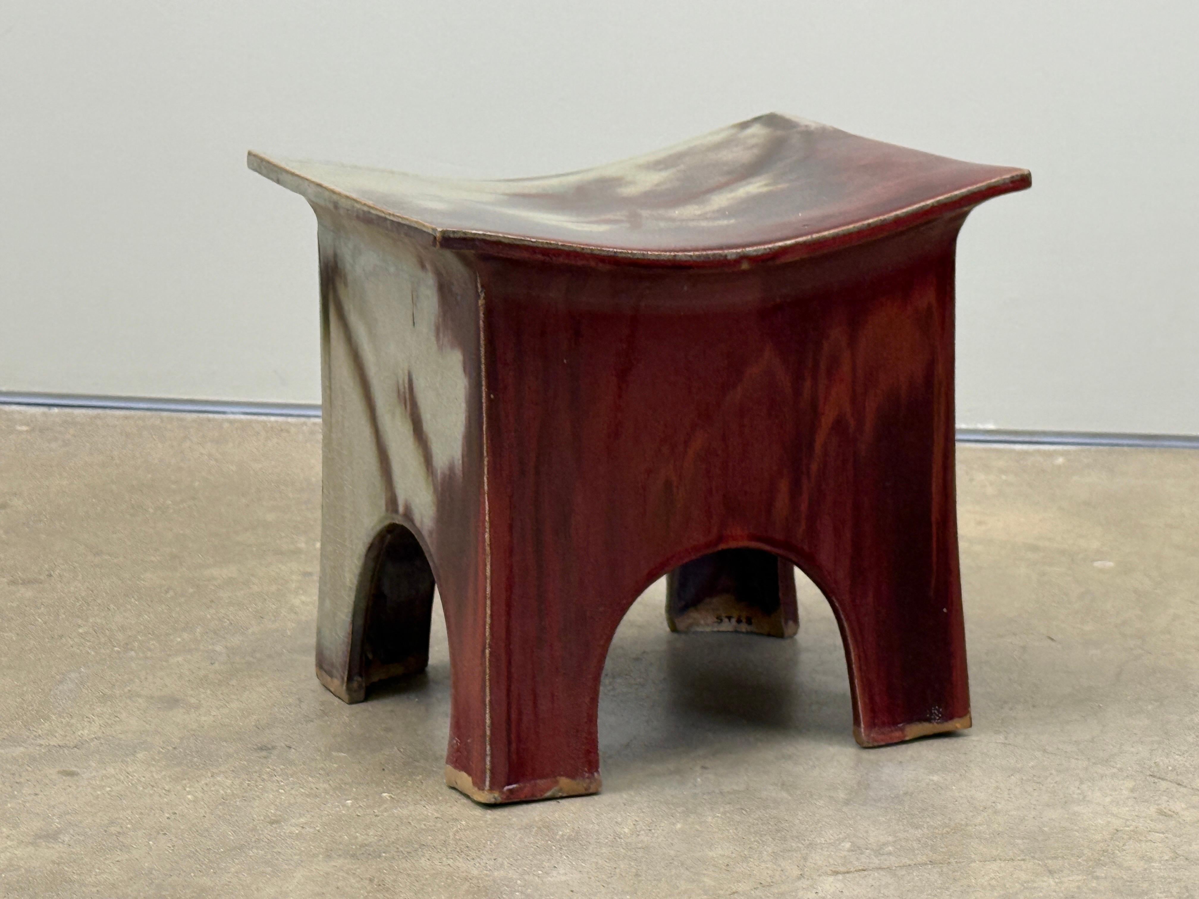 Eric O'Leary Ceramic Stool / Table For Sale 3