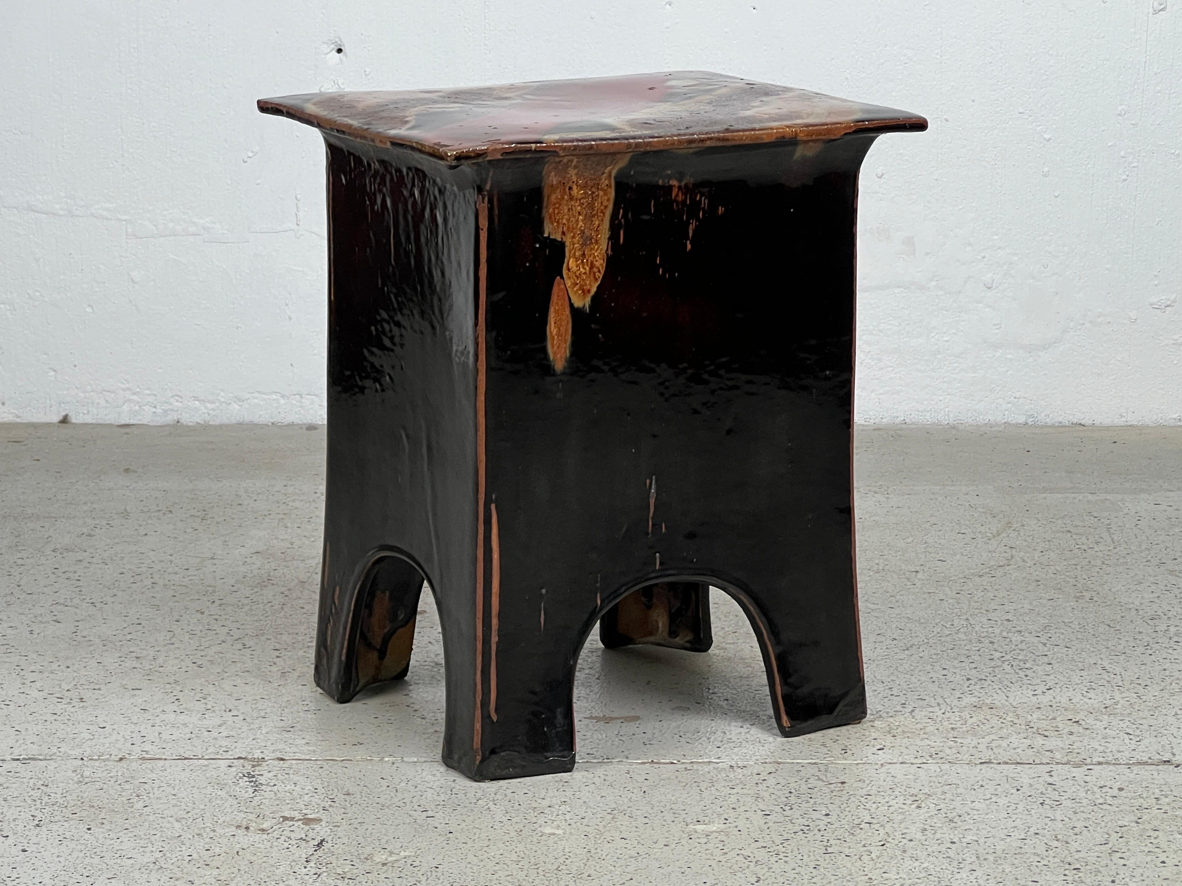 Eric O'Leary Ceramic Stool / Table For Sale 4