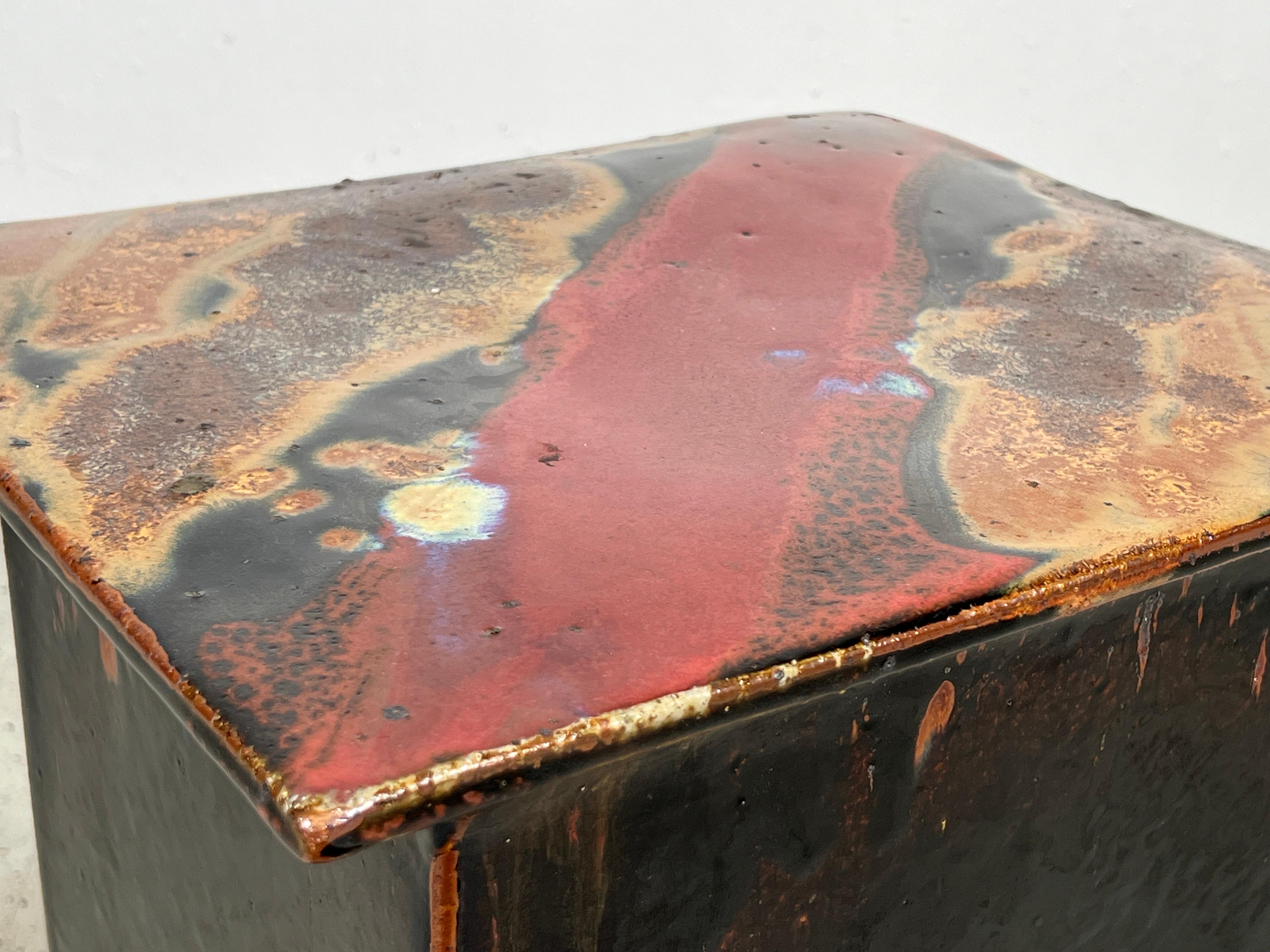 Eric O'Leary Ceramic Stool / Table For Sale 5