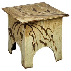 Taburete / Mesa de cerámica Eric O'Leary