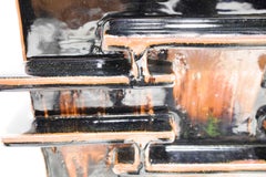 Taburete o mesa auxiliar de cerámica japonesa Eric O'Leary