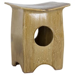 Eric O'Leary Tariki Pottery Studio Garden Stool