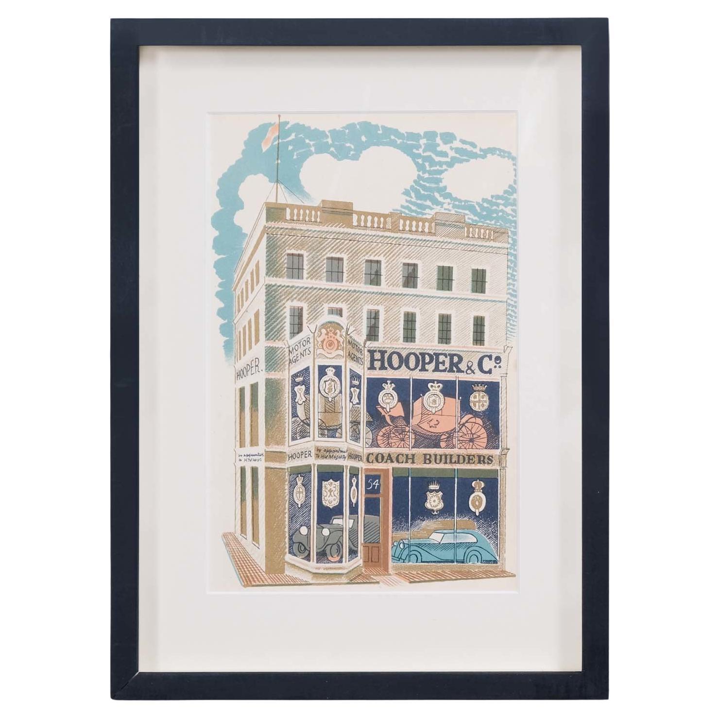 Eric Ravilious, Coach Builder - Hooper & Co