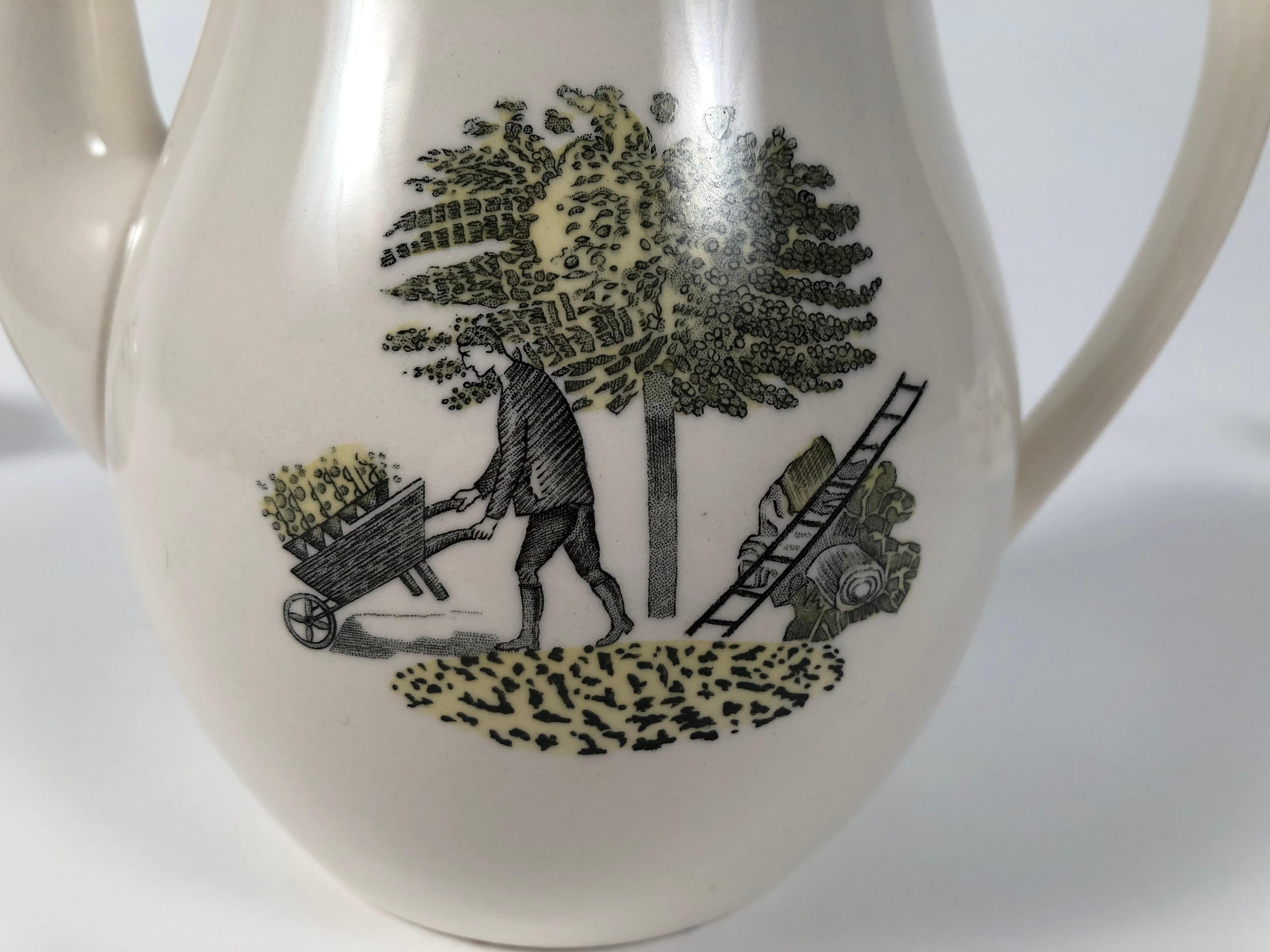 Eric Ravilious Garden Series Coffee Service for Wedgwood 4