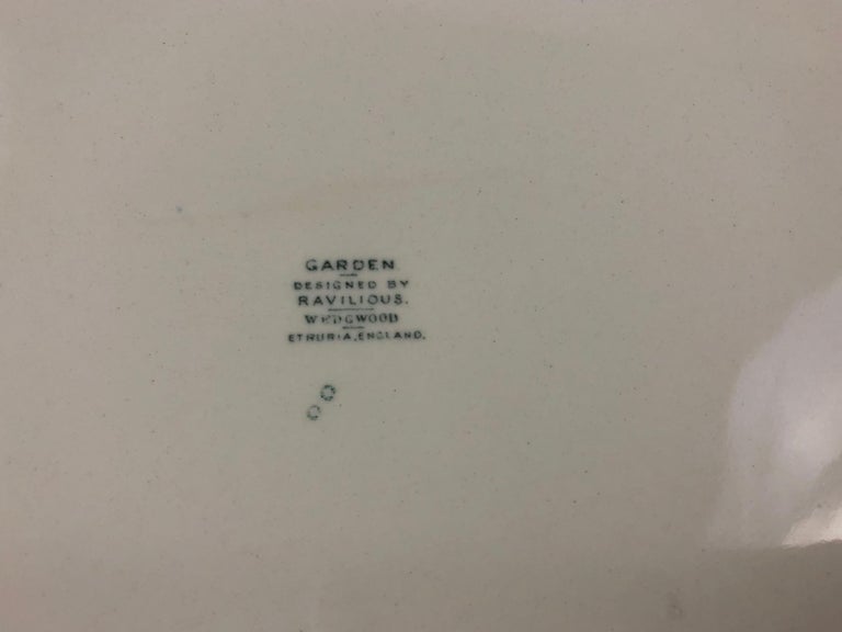 Eric Ravilious Garden Series Wedgwood Platter, circa 1939 at 1stDibs