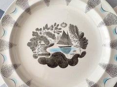 Plato de viaje Eric Ravilious Barco de vela Wedgwood
