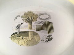 Eric Ravilious Wedgwood Garden Series Platter with Swimmers