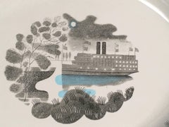 Eric Ravilious Wedgwood Travel Series Steamship Platter