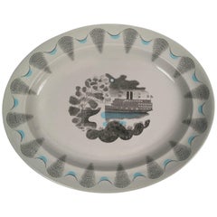Eric Ravilious Wedgwood Travel Series Steamship Platter (plat de voyage)