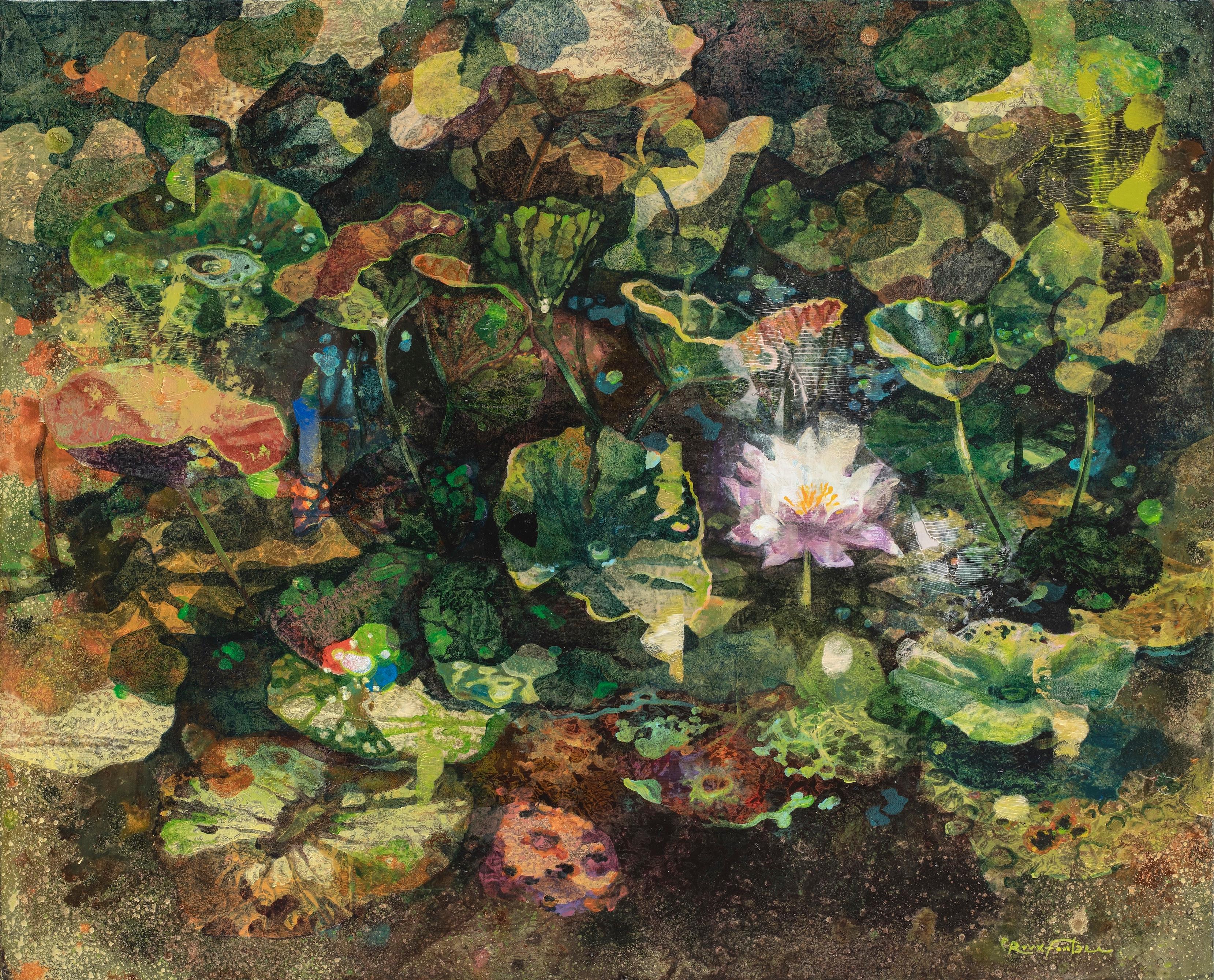 Dionysiaque - Painting by Eric Roux-Fontaine