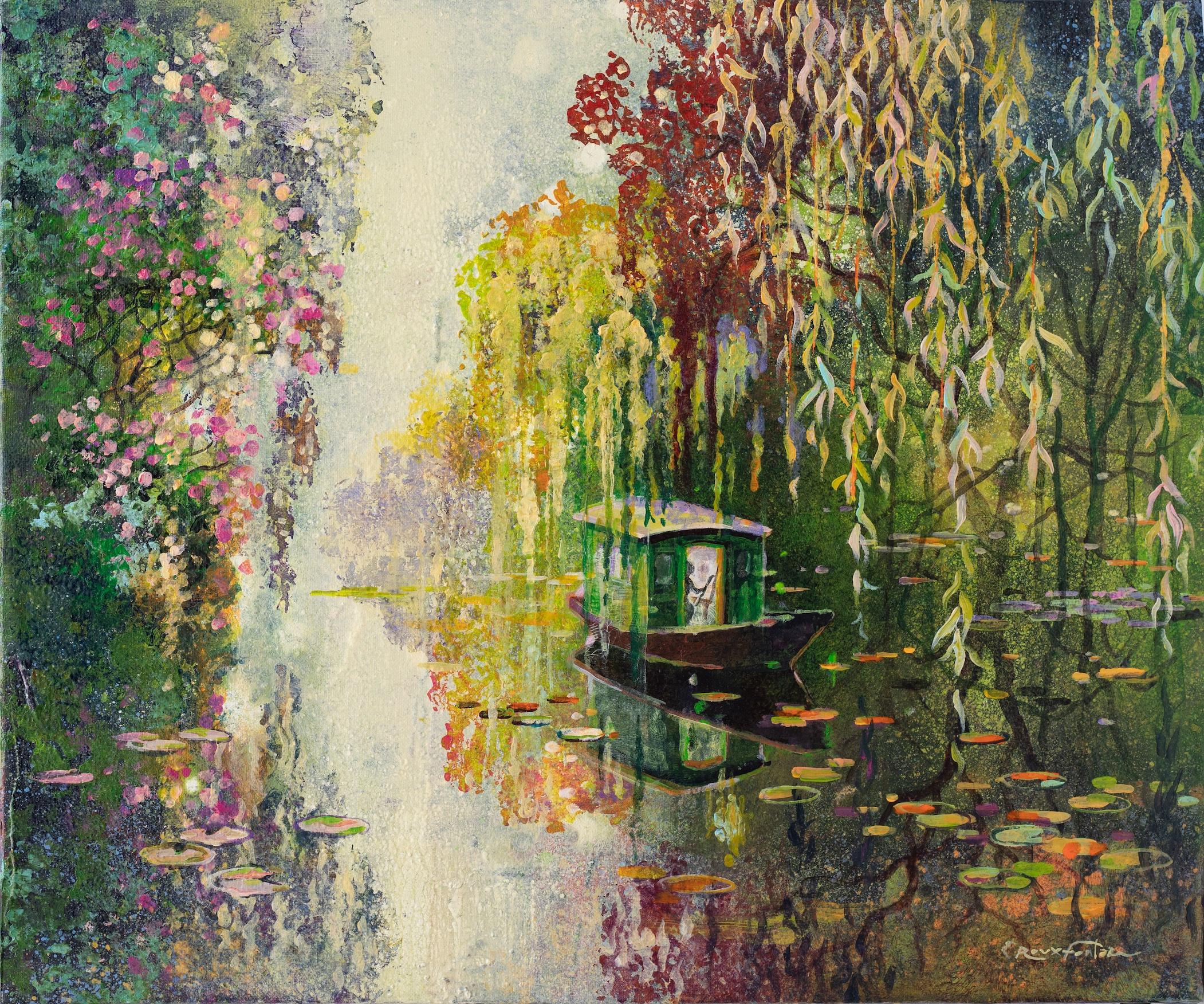La Seine - Painting by Eric Roux-Fontaine