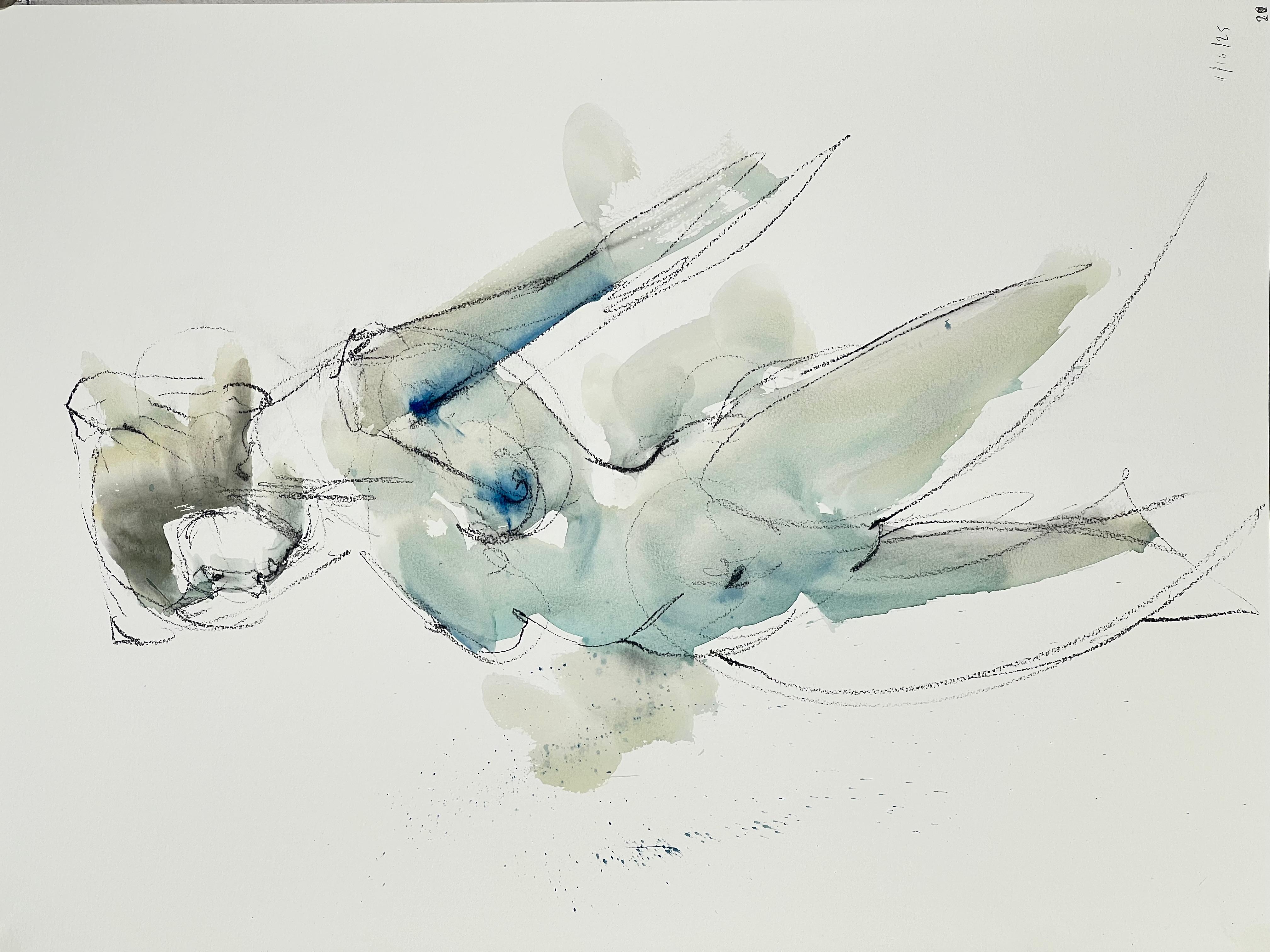Chiara - Painting Contemporáneo de Eric Saint Georges