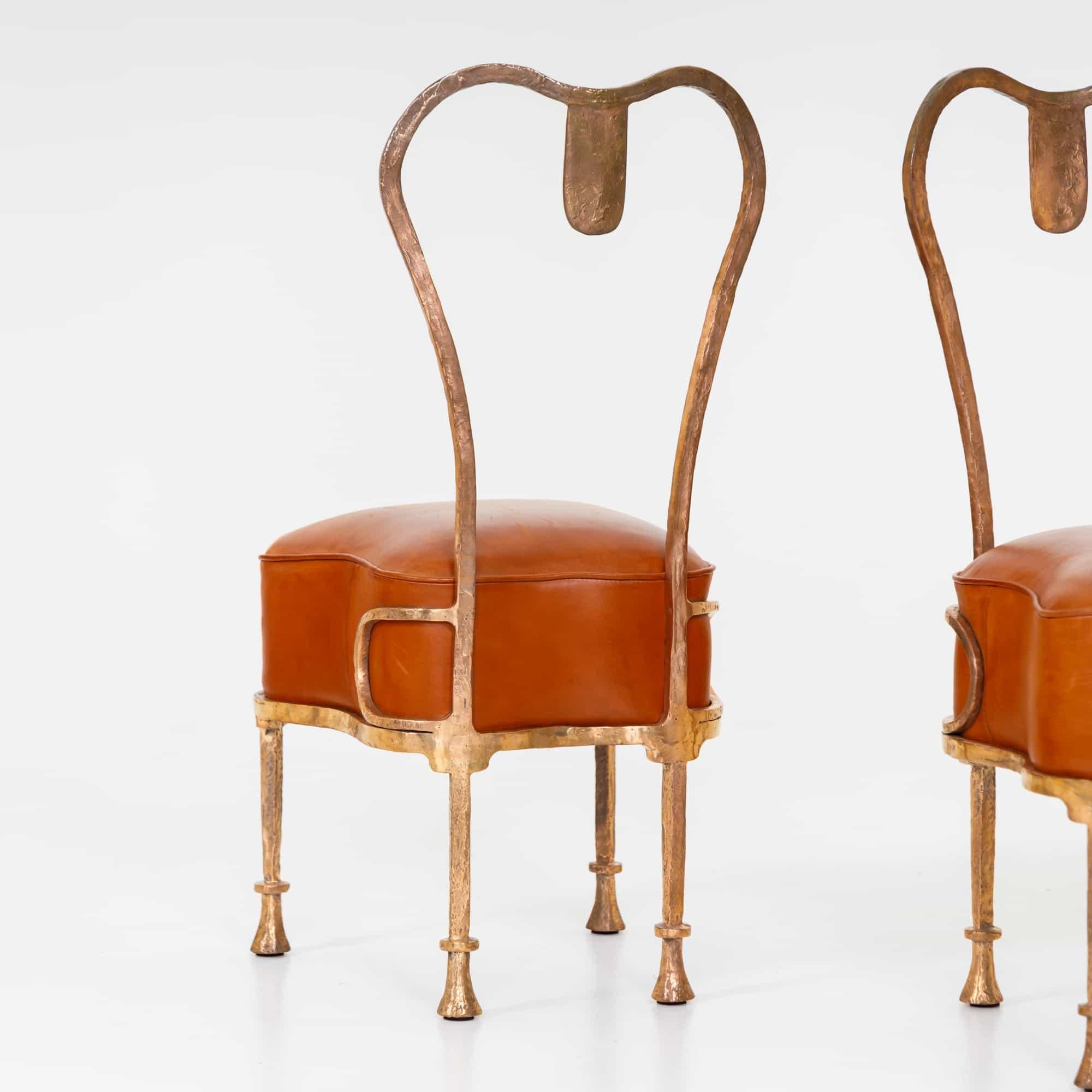 Eric Schmitt (*1955), Osselet Chairs, 1996 In Good Condition In New York, NY