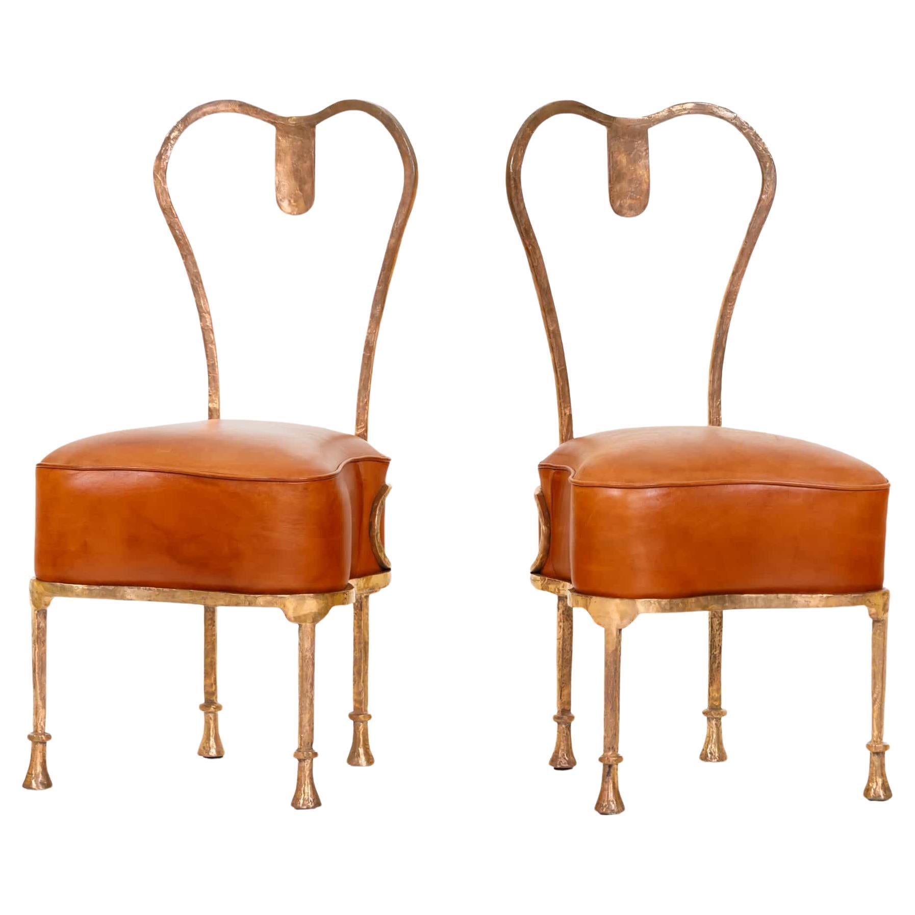 Eric Schmitt (*1955), Osselet Chairs, 1996 For Sale