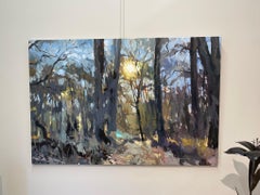 Biotoop 0.1 - 21st Century Contemporary Dutch Forrest Landscape Painting