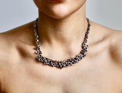 Eric Scott Robbert Sterling Silver Necklace Sweden, circa 1970