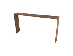 Mesa consola de acero corten Eric Slayton, serie Placa, 2010