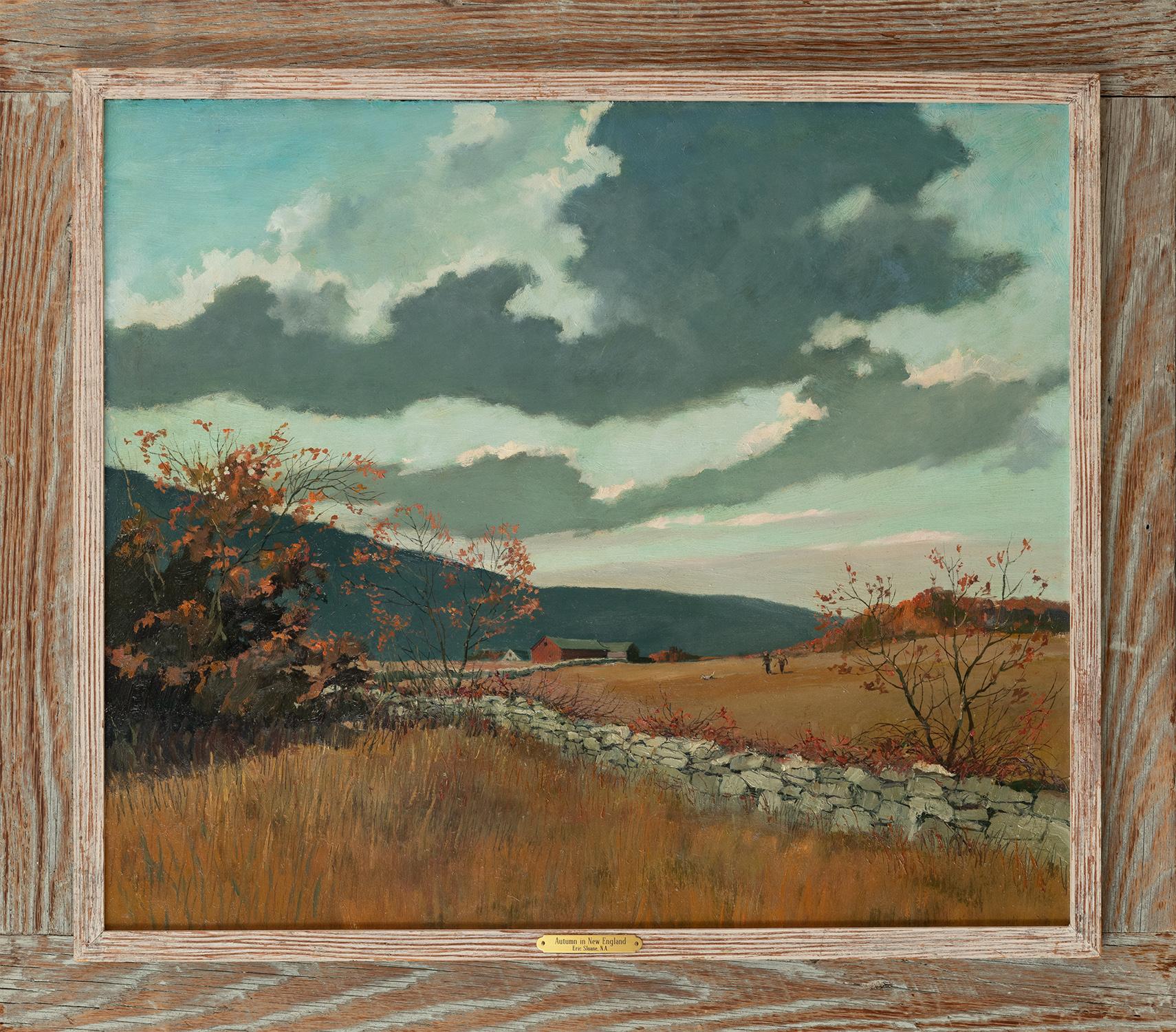 L'autunno nel New England - Painting di Eric Sloane