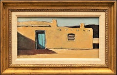 Vintage Taos Adobe-Eric Sloane (American, 1905-1985)