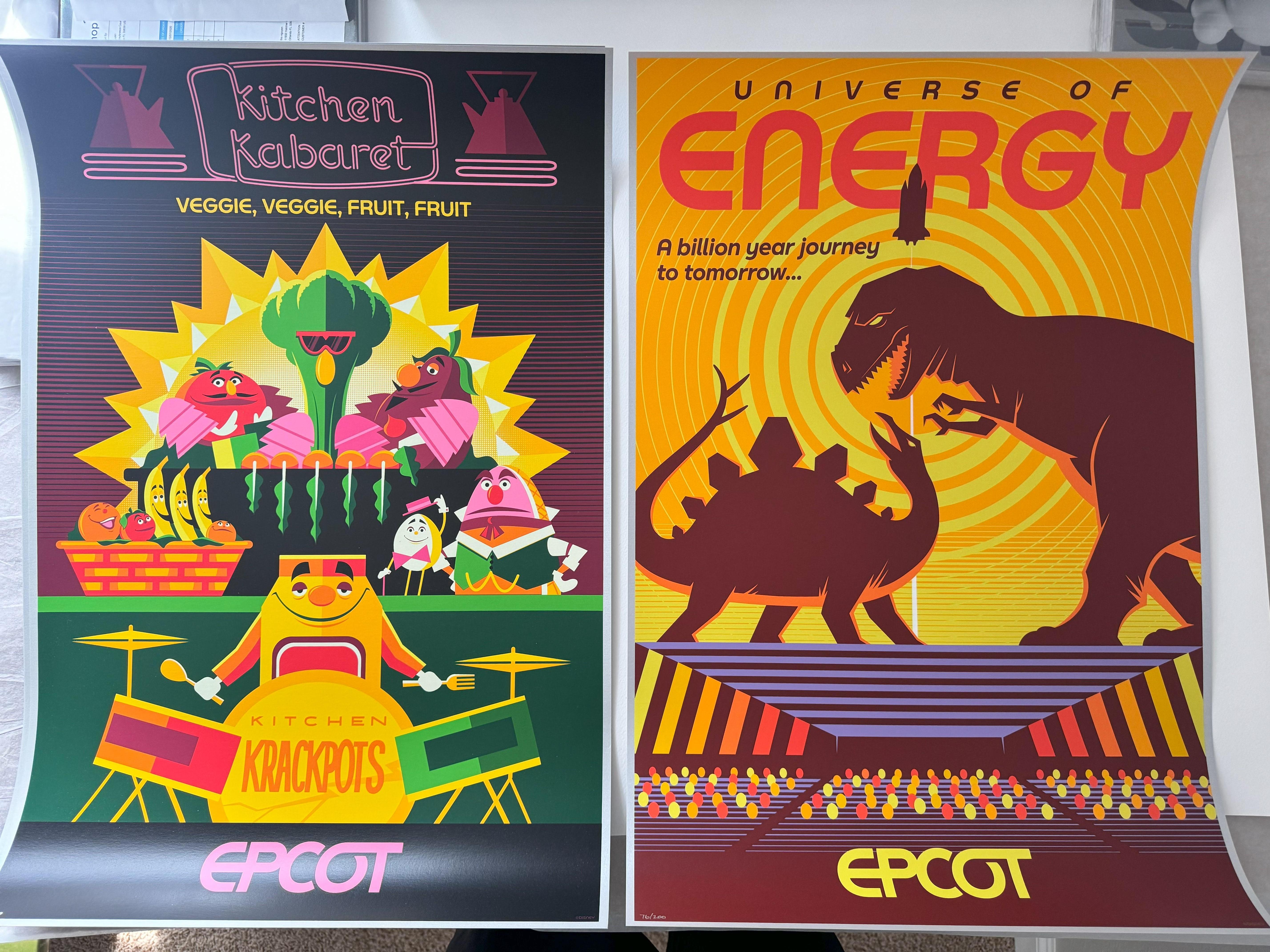 Fifteen Limited Ed Epcot Experience Numbered Serigraph Collection Set for Disney For Sale 6