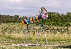 La belleza del cambio nº 2 - escultura interactiva, caleidoscópica y al aire libre