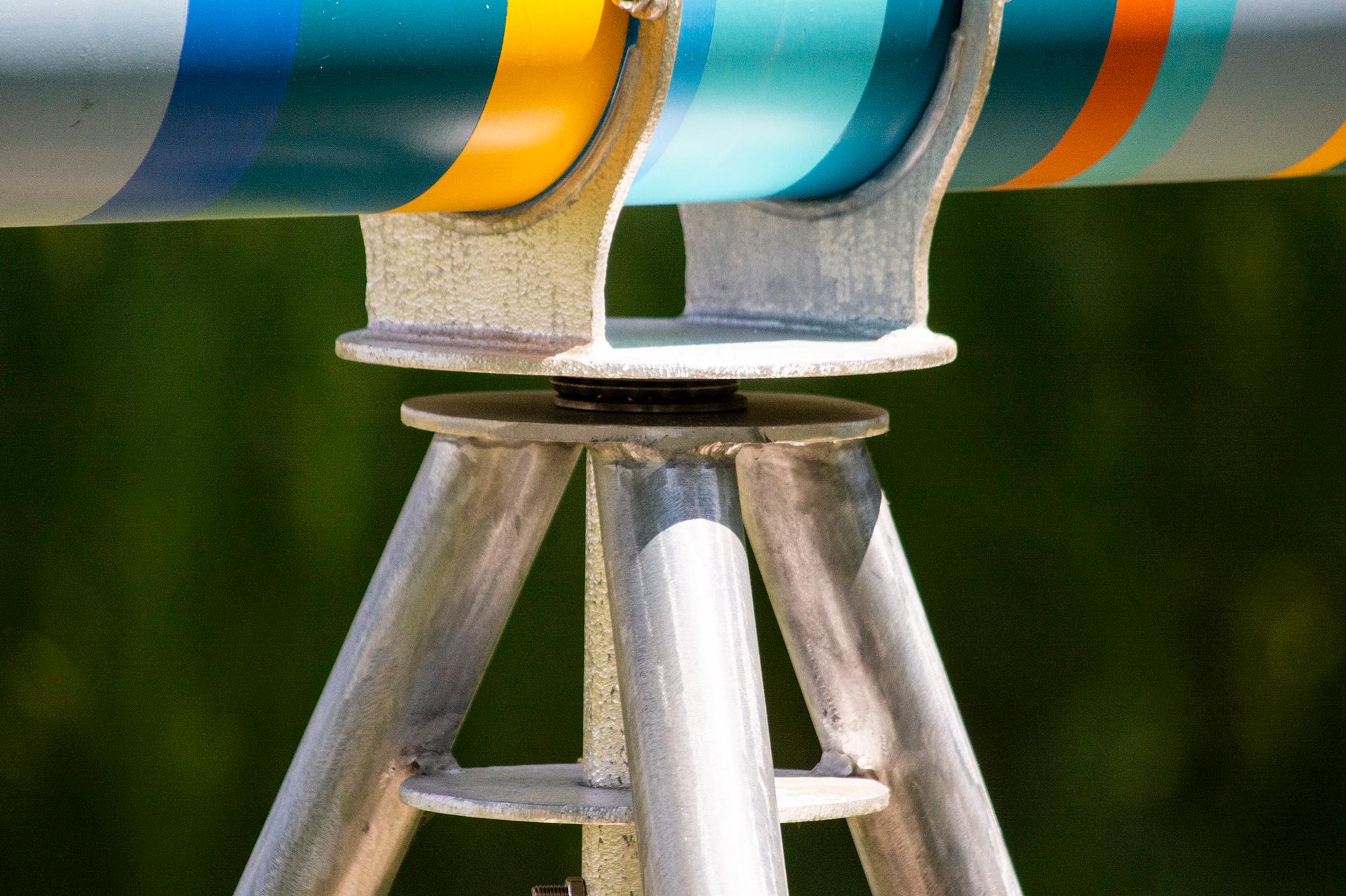 Voir Autrement - Téléidoscope - kaléidoscope interactif, sculpture d'extérieur en vente 2