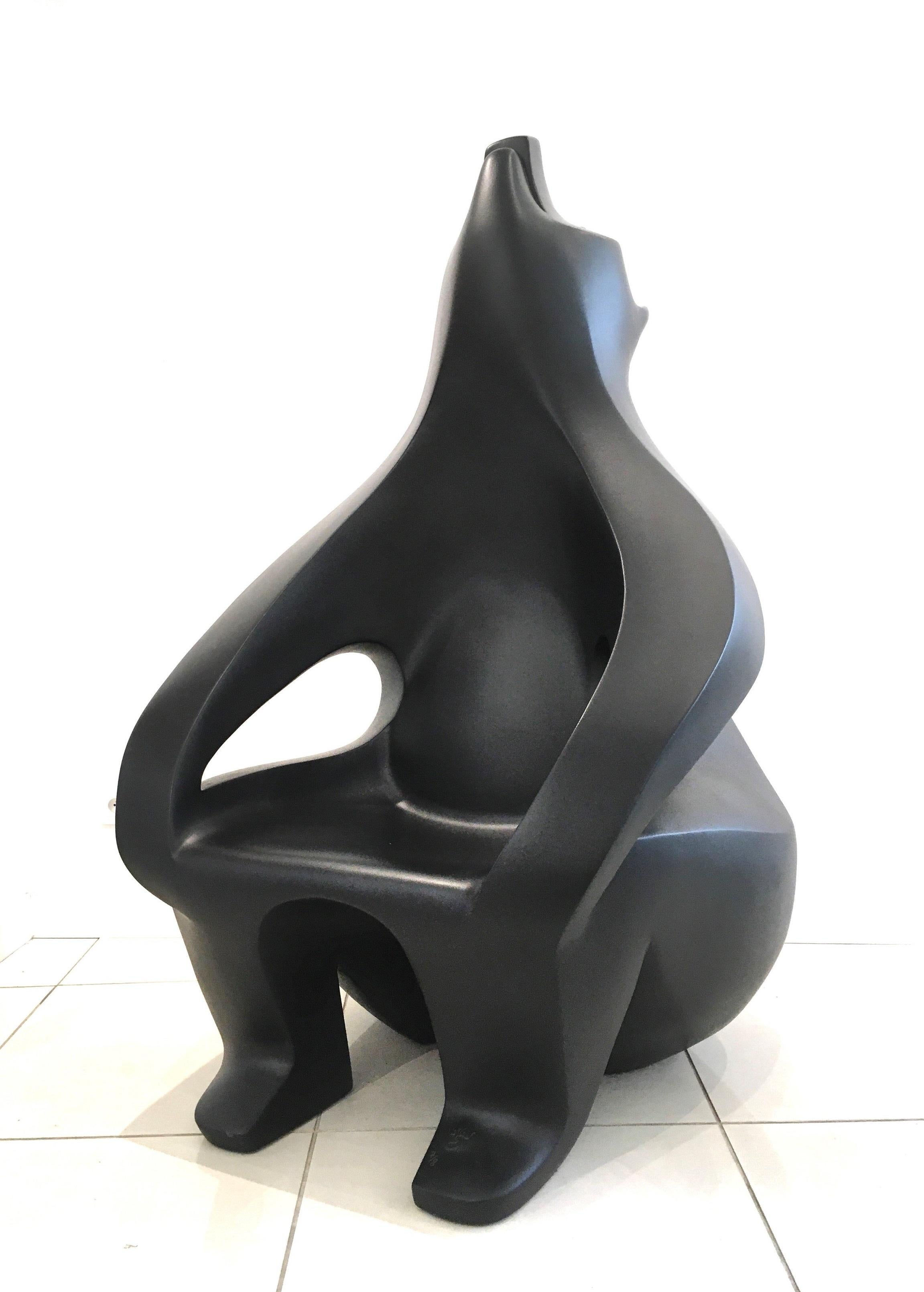 The Great Bear is a polyester sculpture by contemporary artist Eric Valat, dimensions are 160 cm × 95 cm × 90 cm (63 × 37.4 × 35.4 in). The sculpture is signed and numbered, it is part of a limited edition of 8 editions + 4 artist’s proofs, and