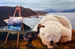 Discovering New Worlds, Oil Painting